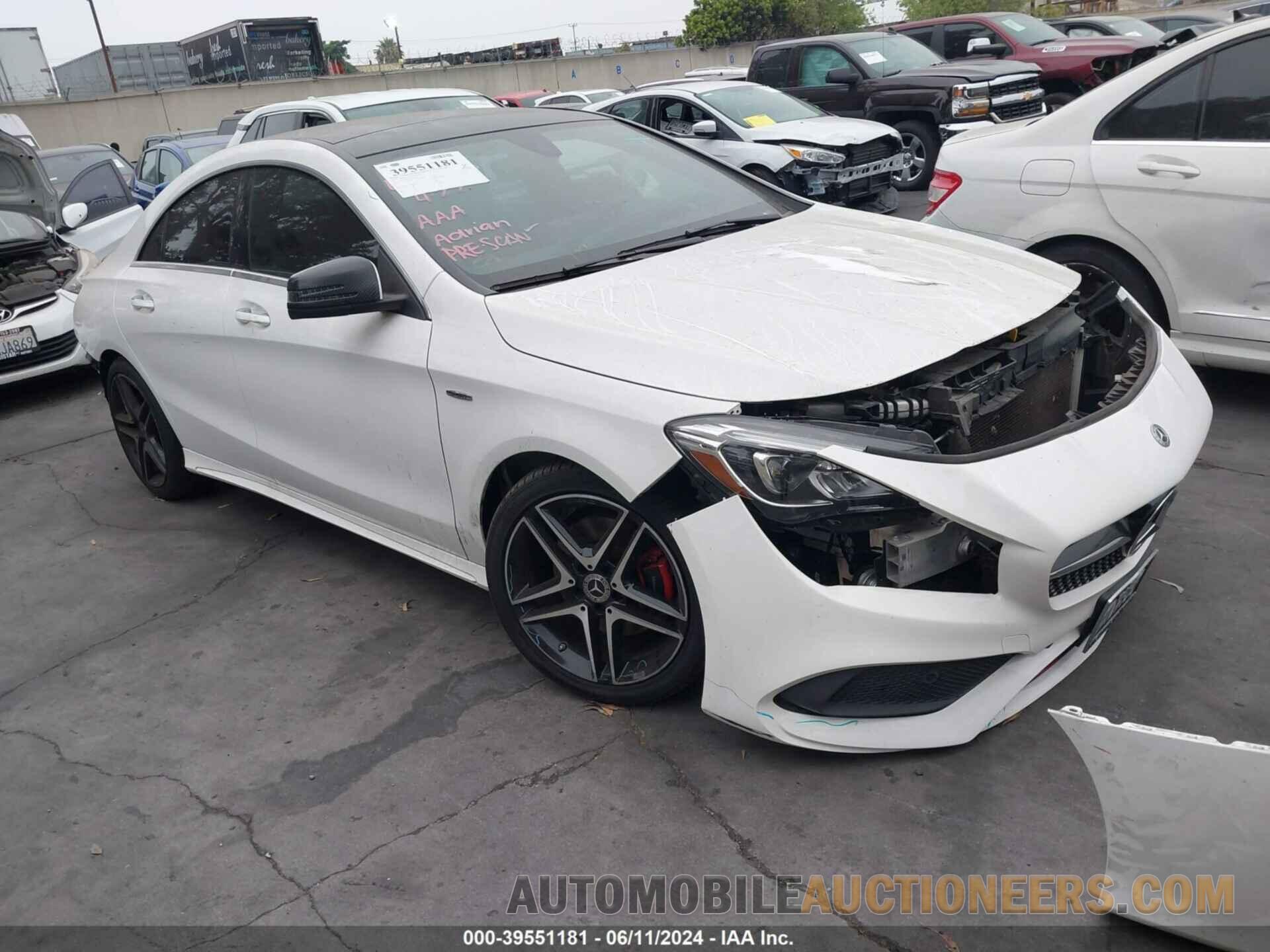 WDDSJ4EB3JN648806 MERCEDES-BENZ CLA 250 2018