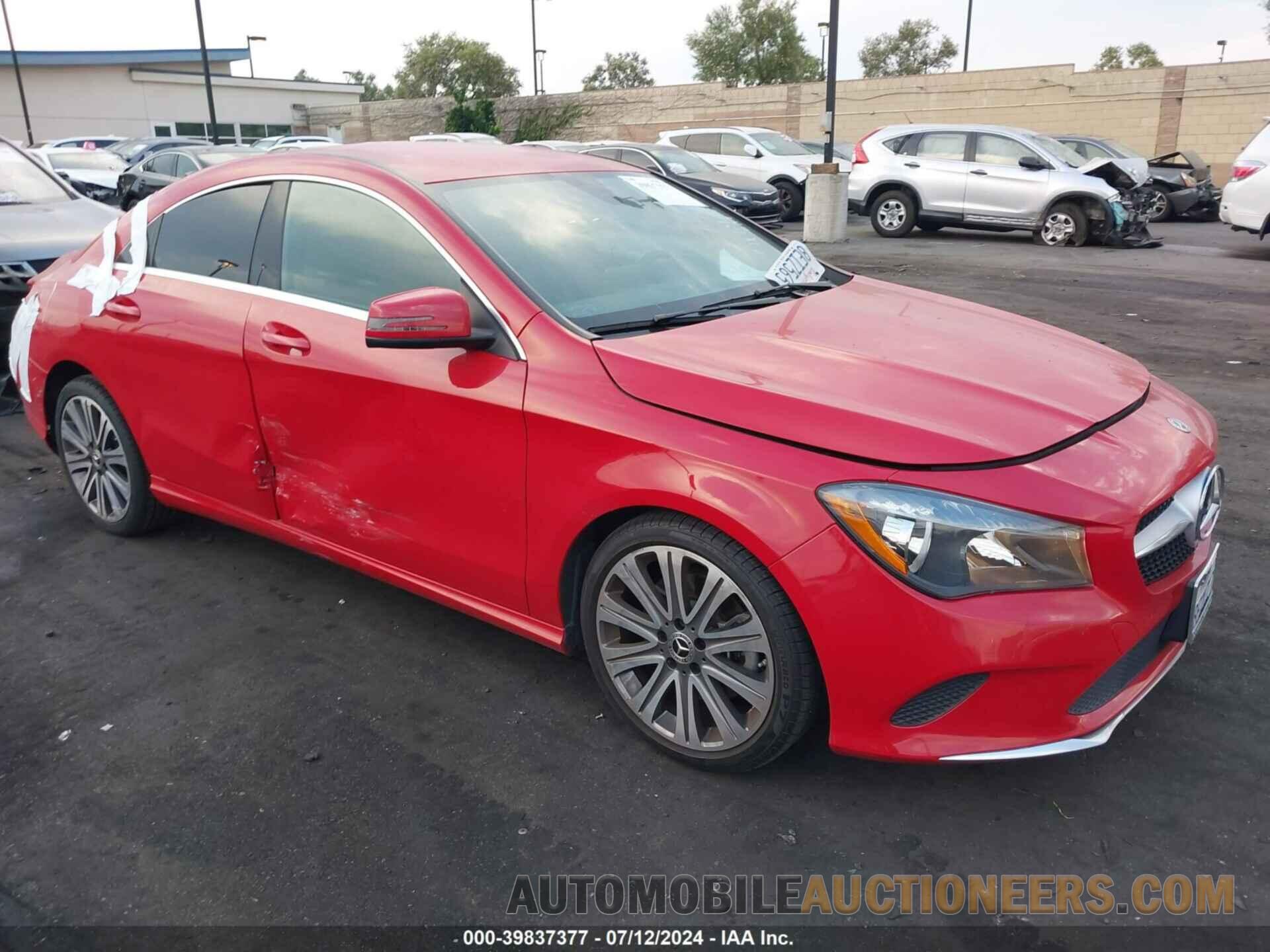 WDDSJ4EB3JN659028 MERCEDES-BENZ CLA 250 2018