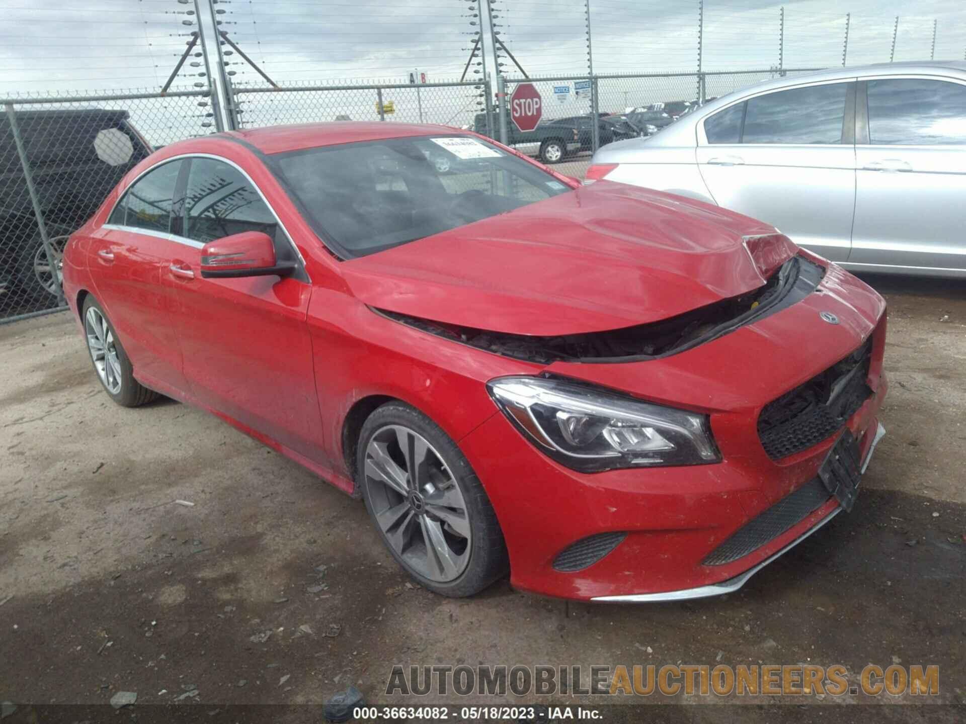 WDDSJ4EB3JN664083 MERCEDES-BENZ CLA 2018