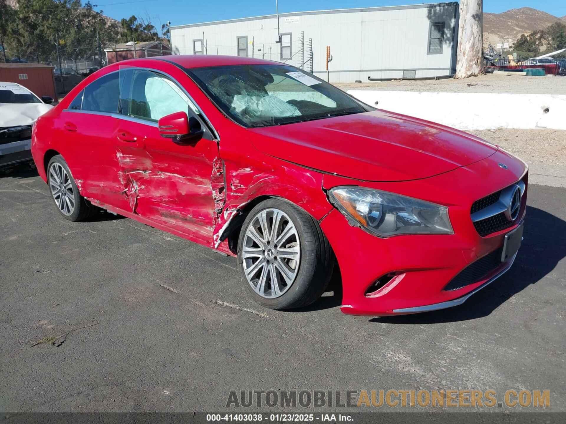 WDDSJ4EB3JN689100 MERCEDES-BENZ CLA 250 2018