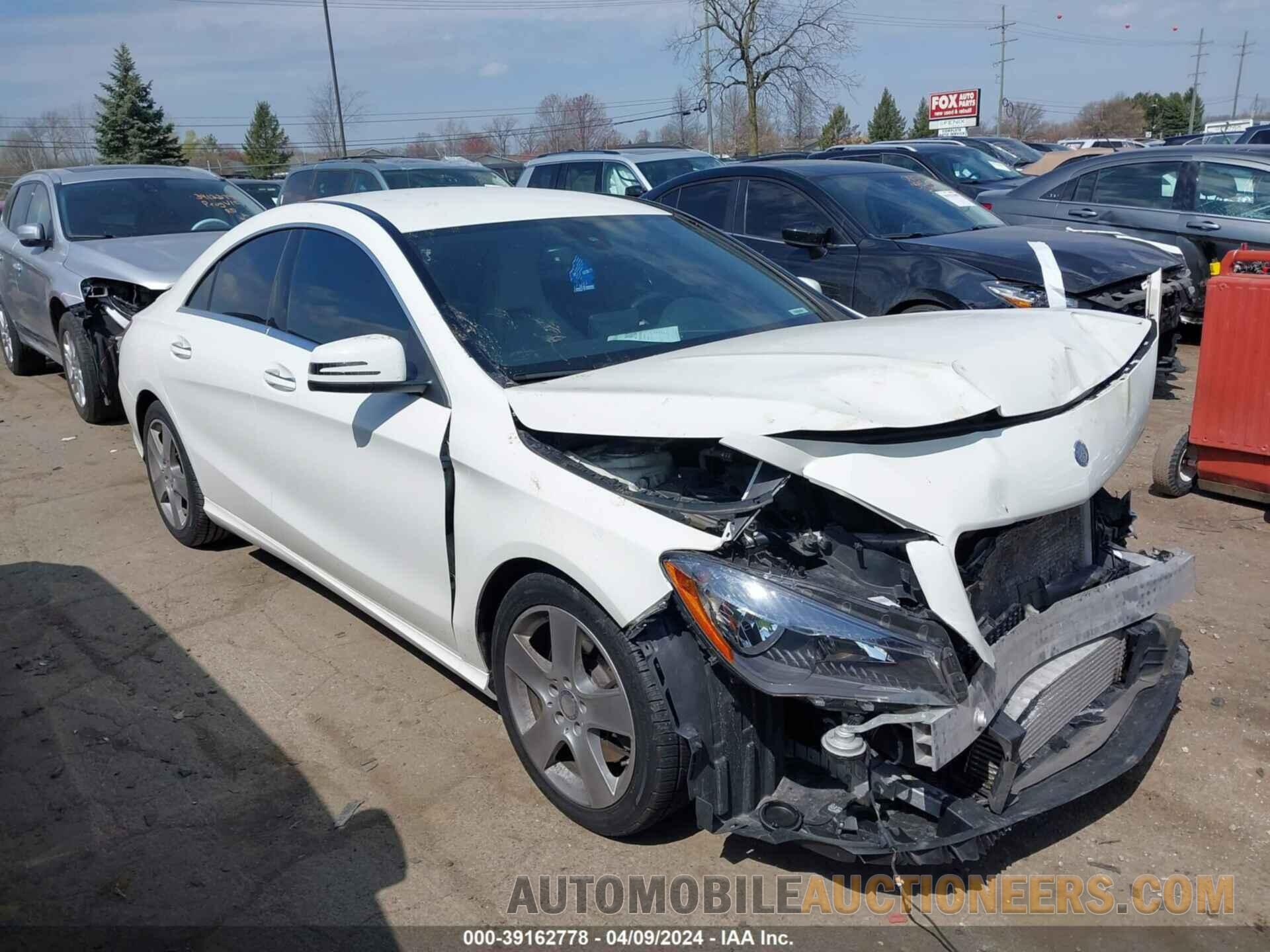 WDDSJ4EB4GN315569 MERCEDES-BENZ CLA 250 2016