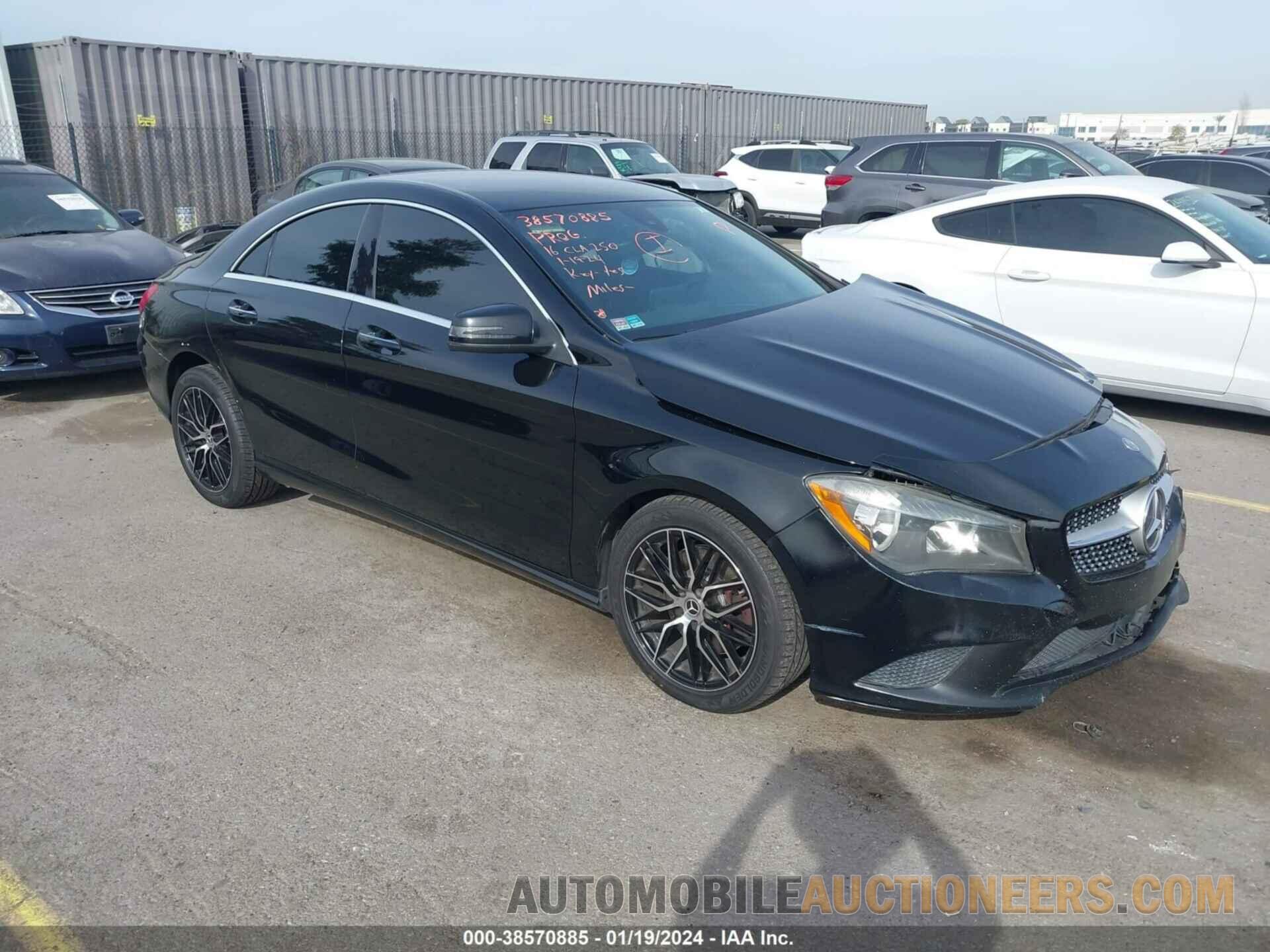 WDDSJ4EB4GN350791 MERCEDES-BENZ CLA 250 2016