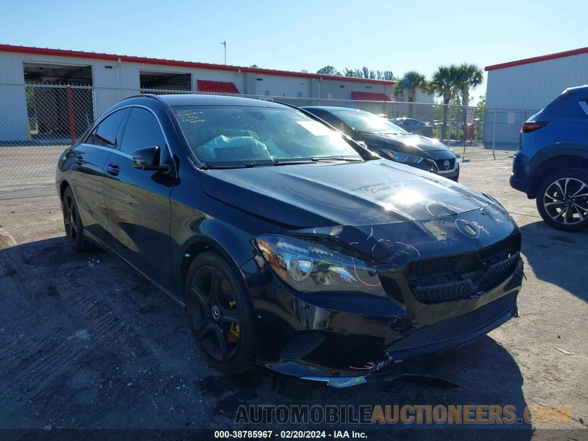 WDDSJ4EB4JN555700 MERCEDES-BENZ CLA 250 2018