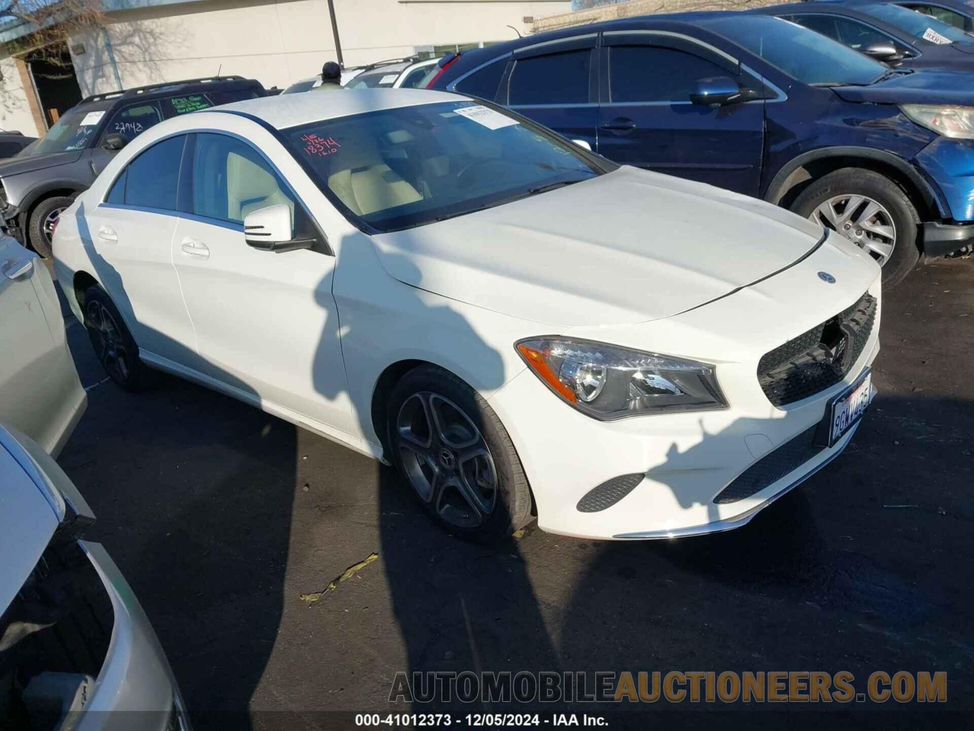 WDDSJ4EB4JN601610 MERCEDES-BENZ CLA 250 2018