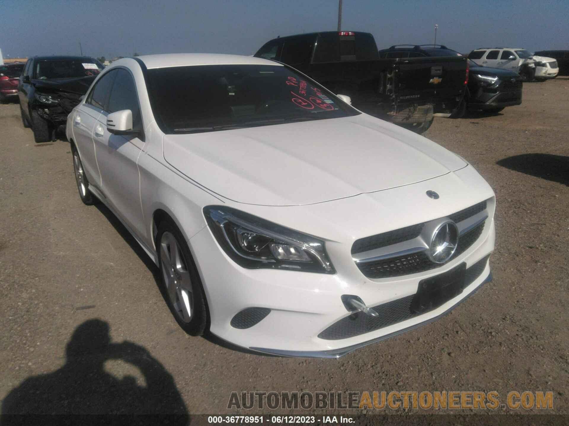 WDDSJ4EB4JN682611 MERCEDES-BENZ CLA 2018