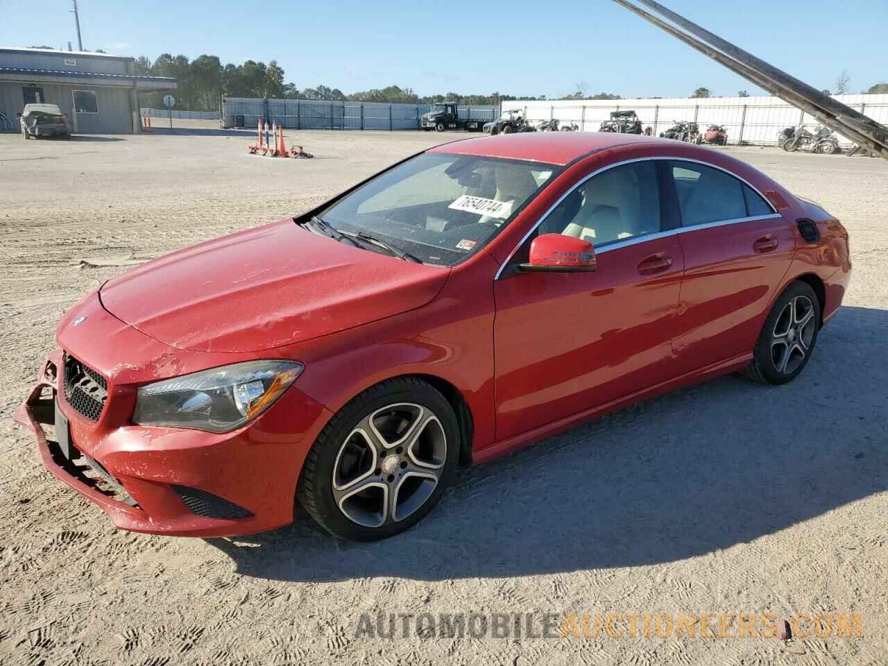 WDDSJ4EB5EN136129 MERCEDES-BENZ CLA-CLASS 2014