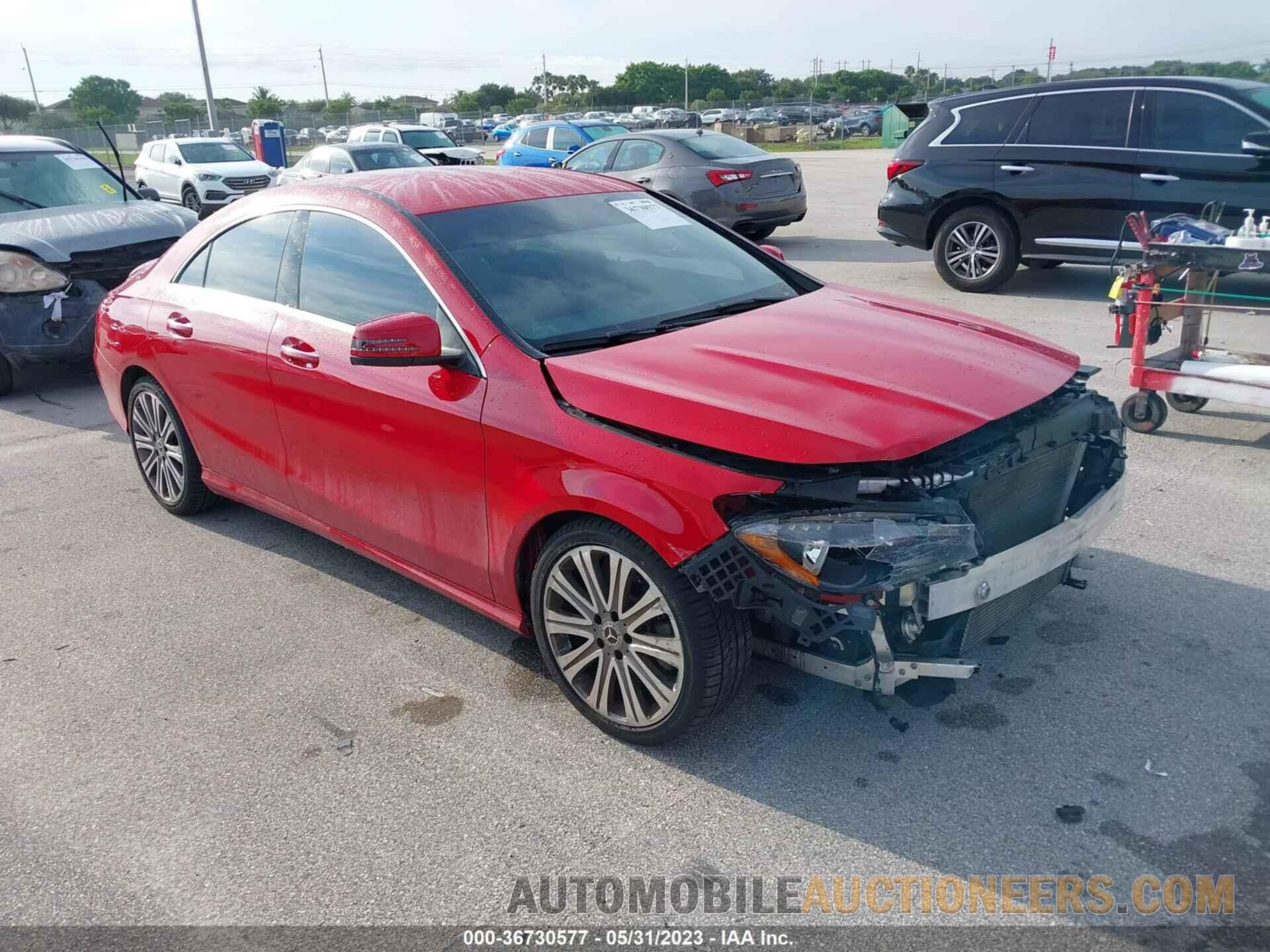 WDDSJ4EB5JN580525 MERCEDES-BENZ CLA 2018