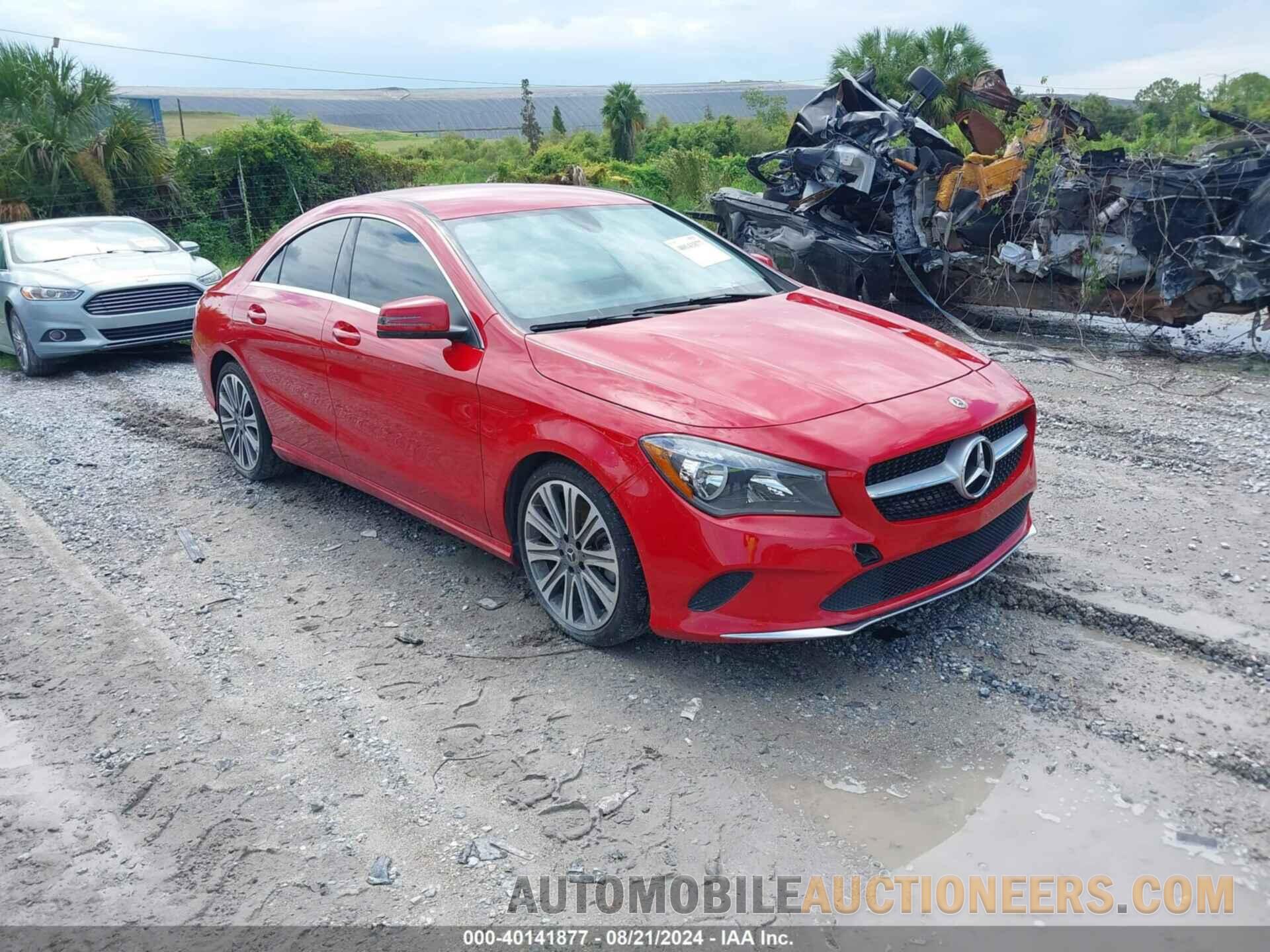 WDDSJ4EB5JN588110 MERCEDES-BENZ CLA 250 2018