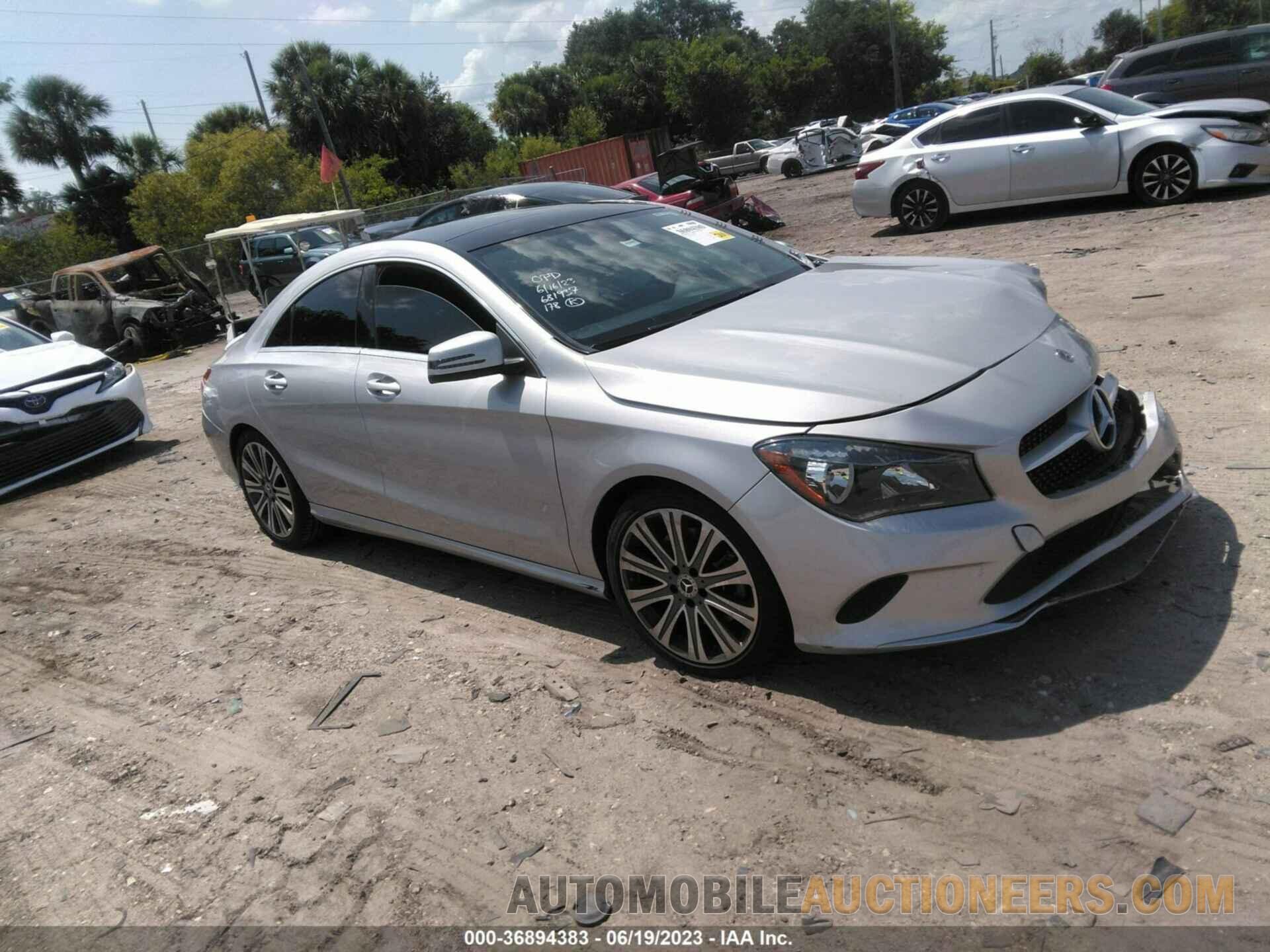 WDDSJ4EB5JN595736 MERCEDES-BENZ CLA 2018