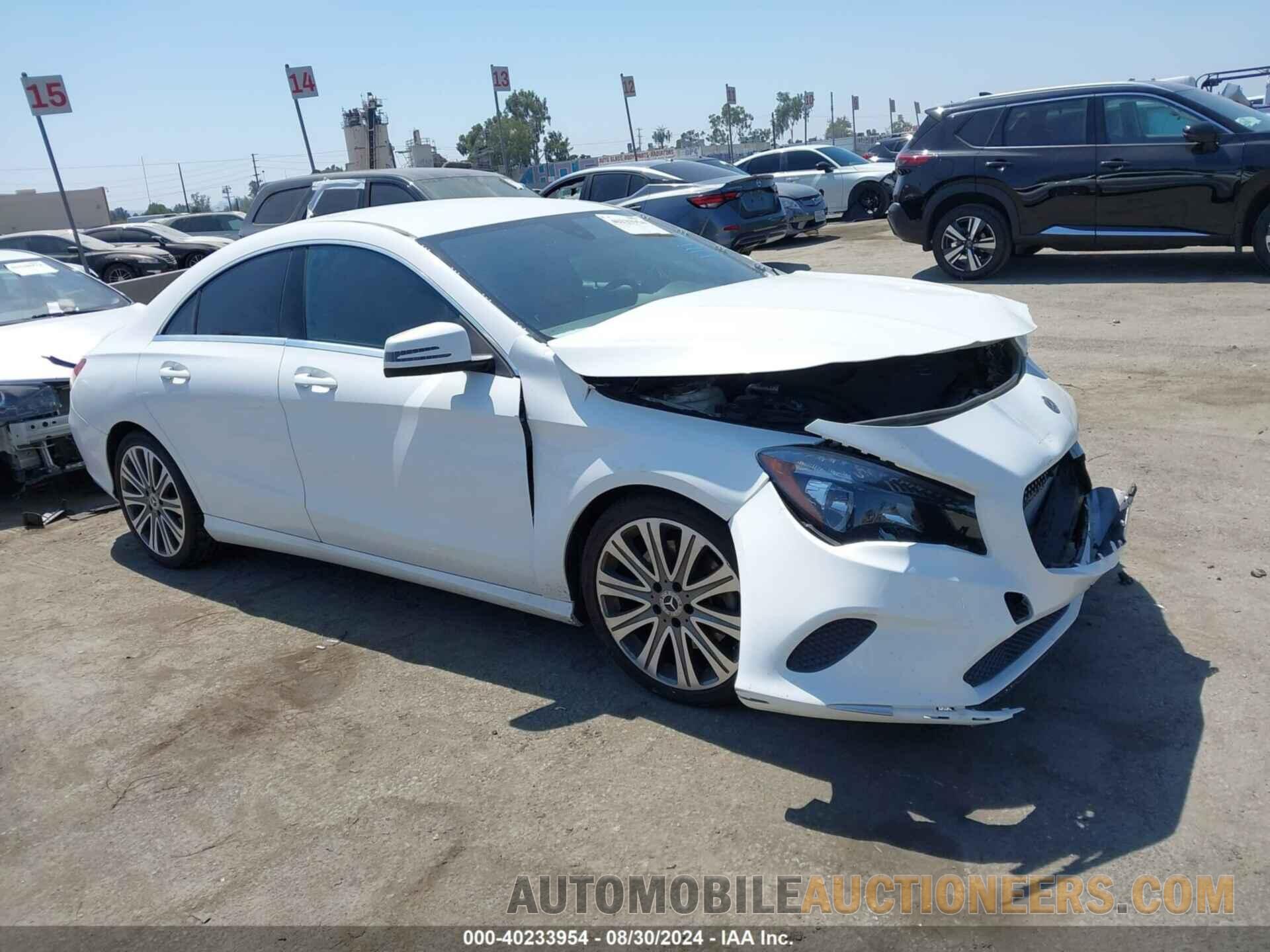 WDDSJ4EB5JN646801 MERCEDES-BENZ CLA 250 2018