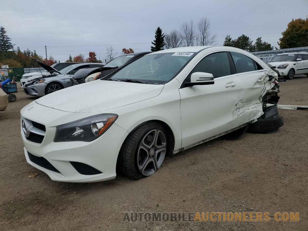 WDDSJ4EB6EN025542 MERCEDES-BENZ CLA-CLASS 2014