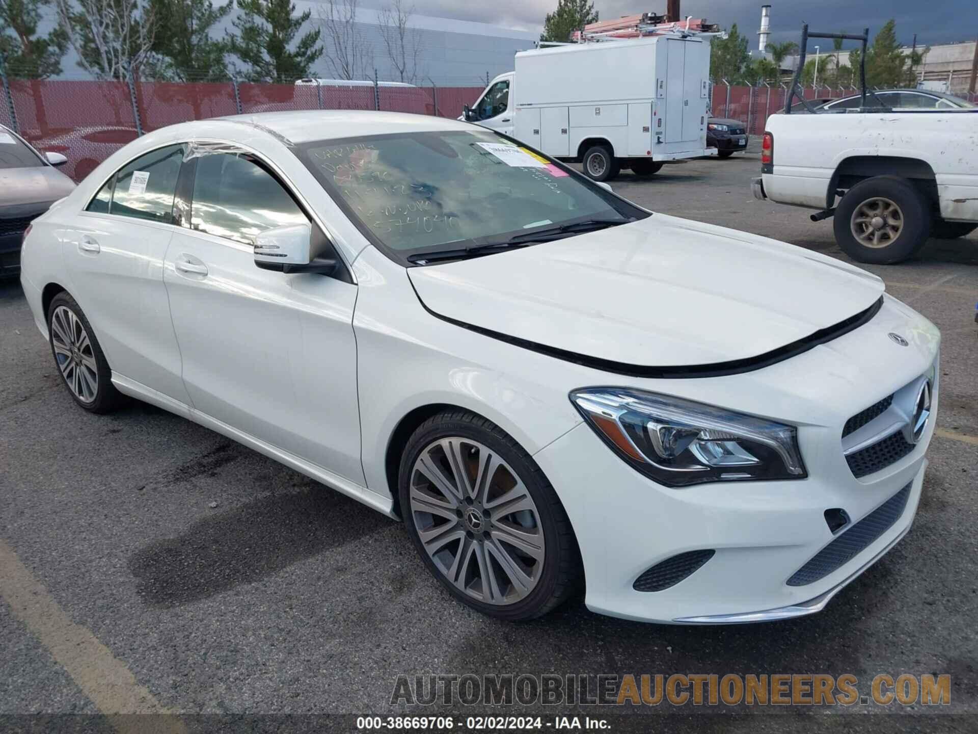 WDDSJ4EB6JN574040 MERCEDES-BENZ CLA 250 2018