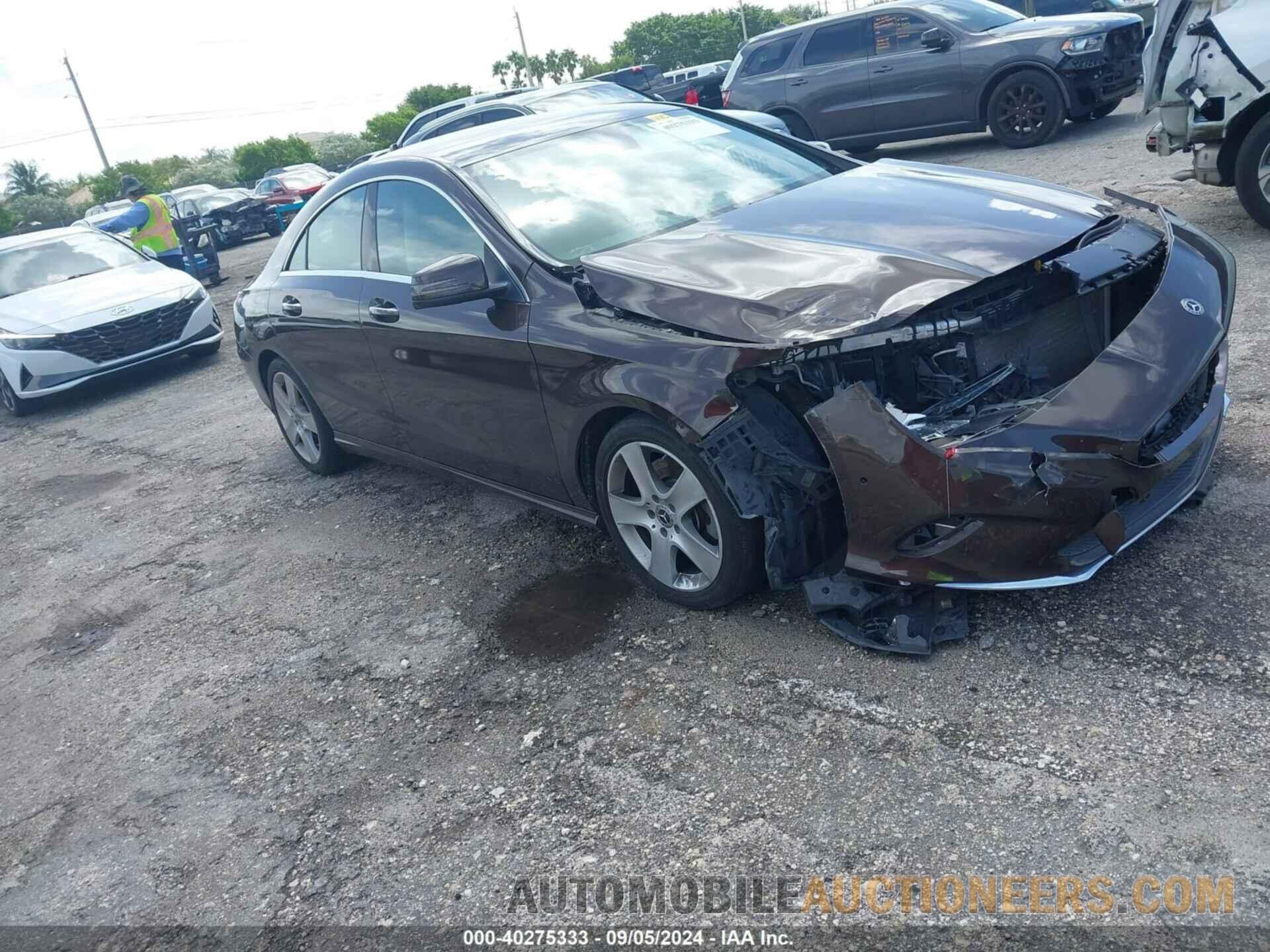 WDDSJ4EB6JN604640 MERCEDES-BENZ CLA 250 2018