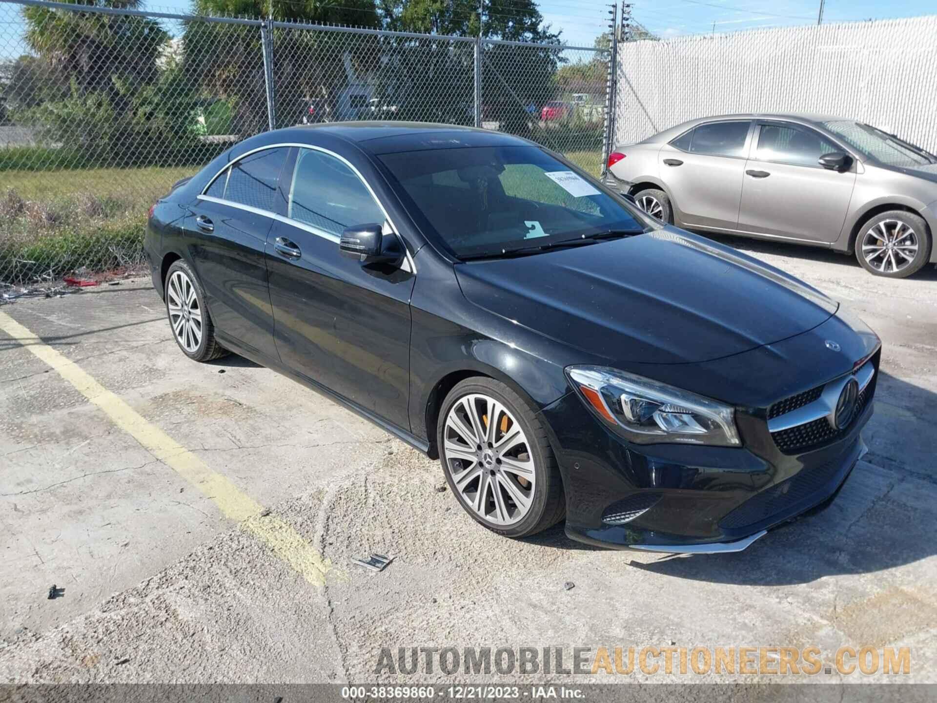 WDDSJ4EB6JN674395 MERCEDES-BENZ CLA 2018