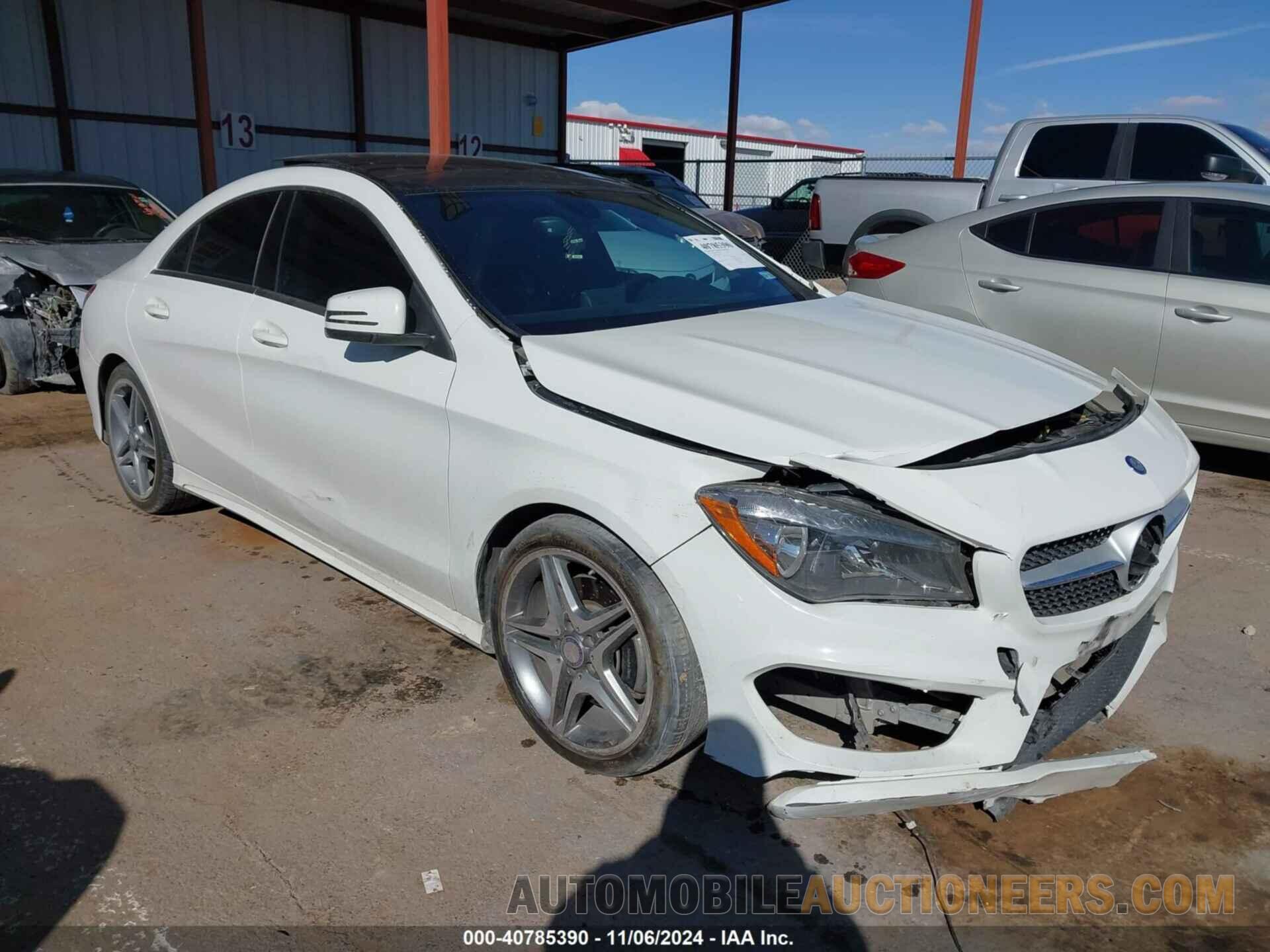 WDDSJ4EB7EN139338 MERCEDES-BENZ CLA 250 2014