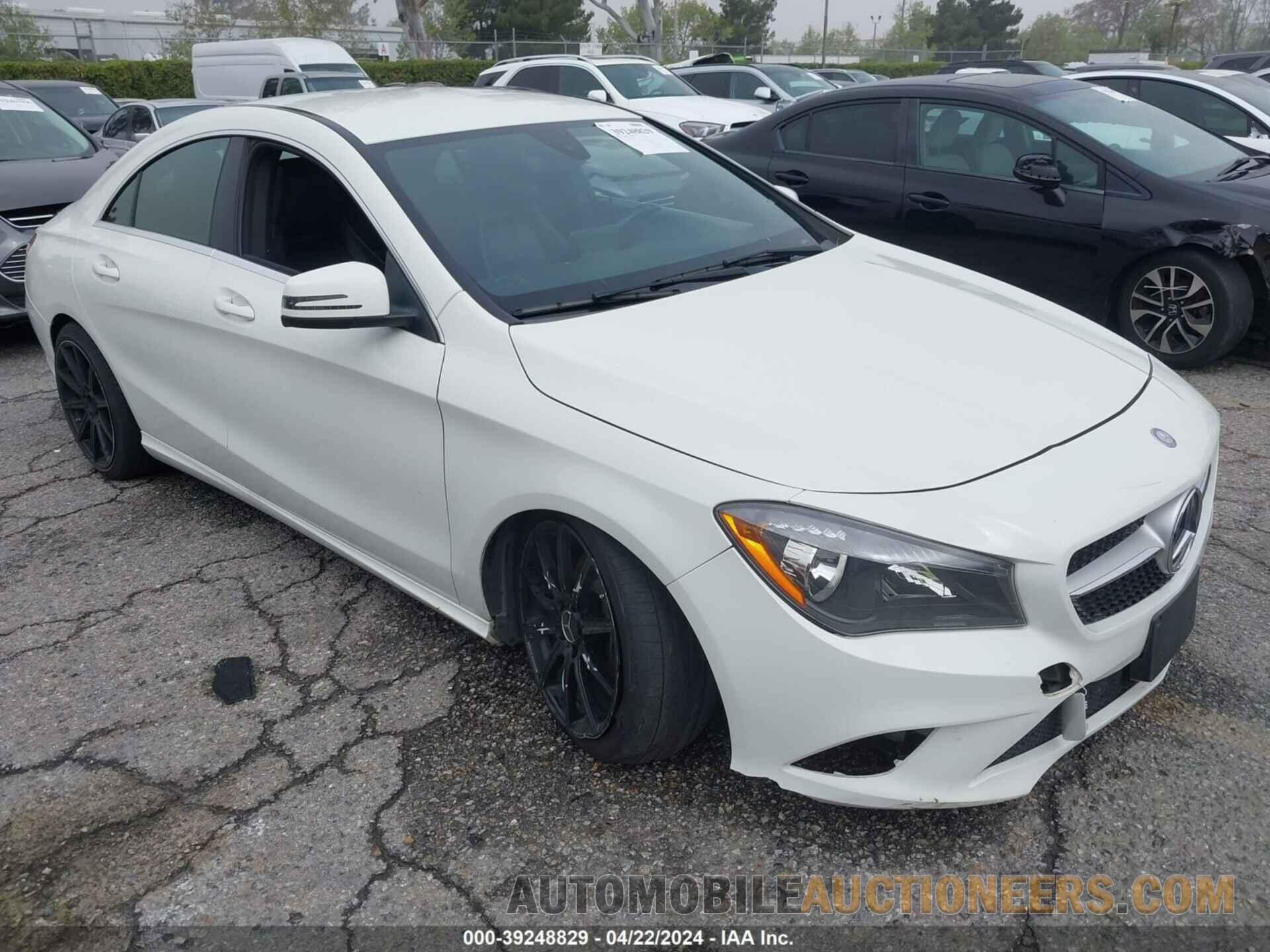 WDDSJ4EB7GN292305 MERCEDES-BENZ CLA 250 2016