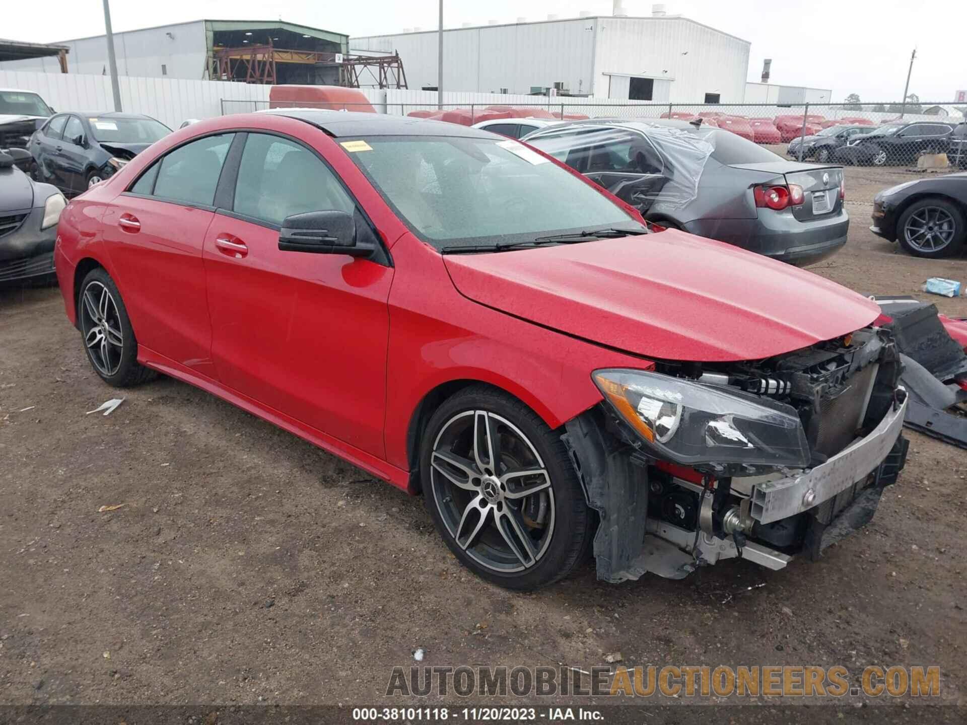 WDDSJ4EB7JN636853 MERCEDES-BENZ CLA 250 2018