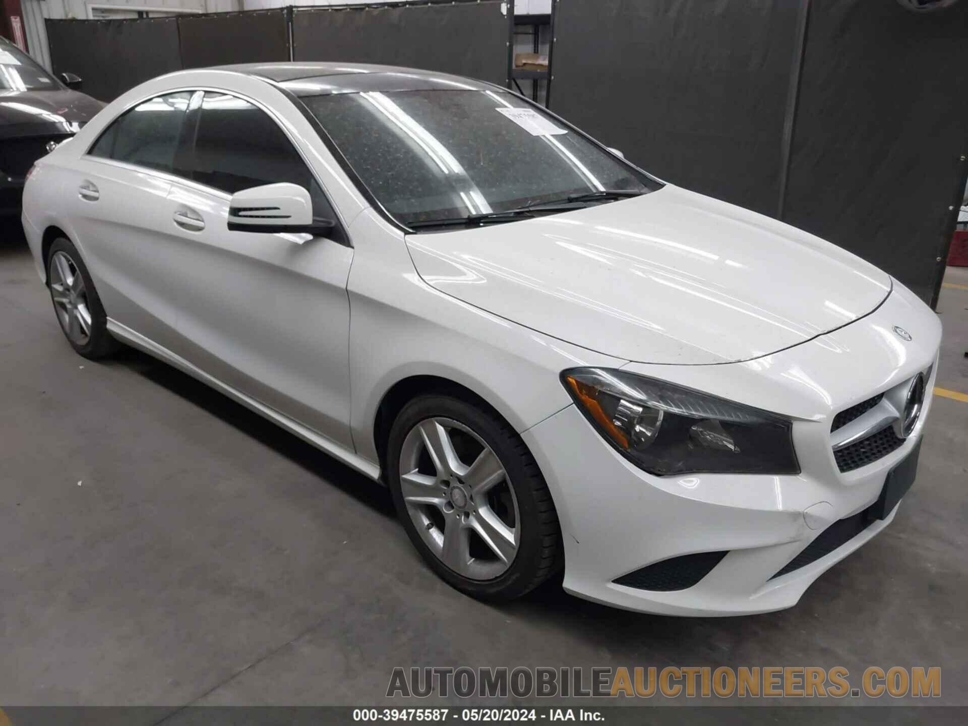 WDDSJ4EB8GN383325 MERCEDES-BENZ CLA 250 2016