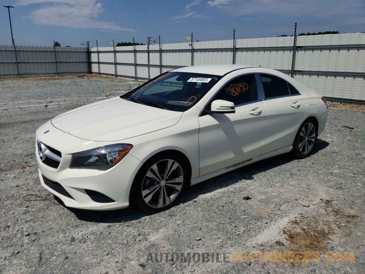 WDDSJ4EB8GN385446 MERCEDES-BENZ CLA-CLASS 2016