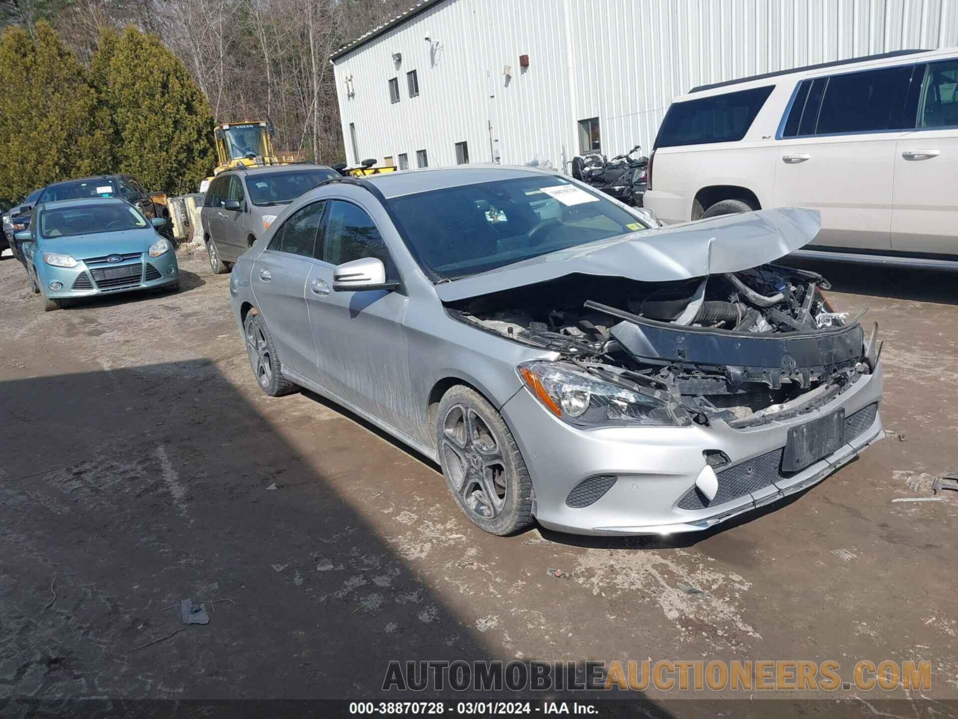 WDDSJ4EB8JN582043 MERCEDES-BENZ CLA 250 2018