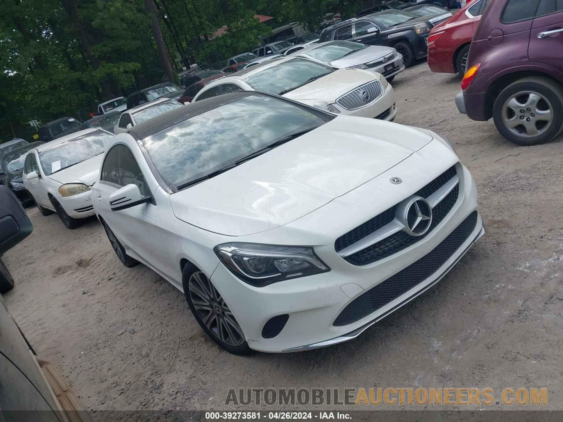 WDDSJ4EB8JN681221 MERCEDES-BENZ CLA 250 2018