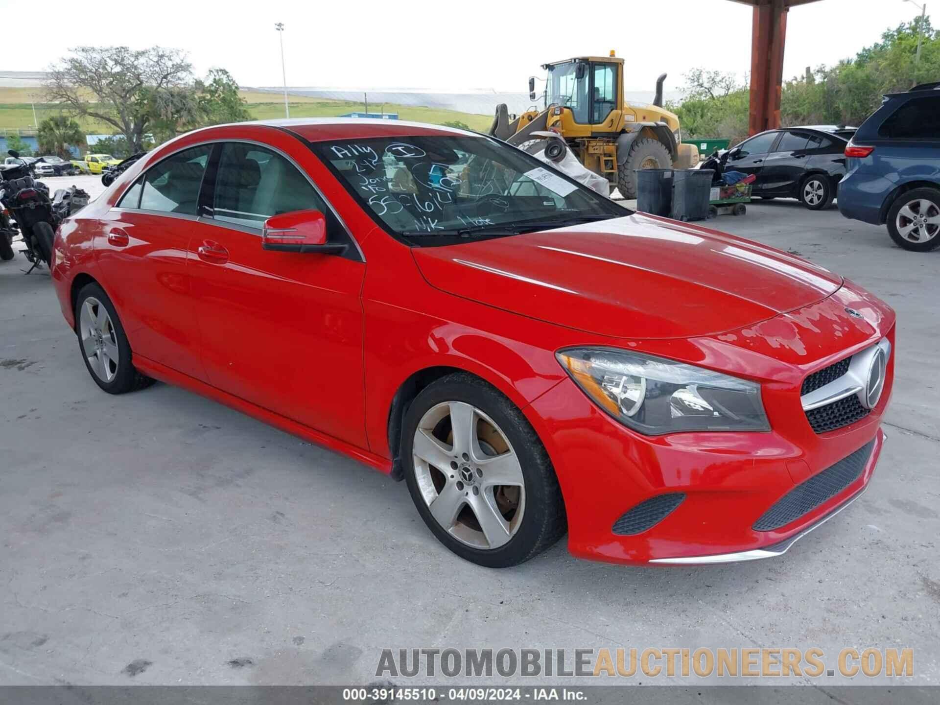 WDDSJ4EB9JN559614 MERCEDES-BENZ CLA 250 2018