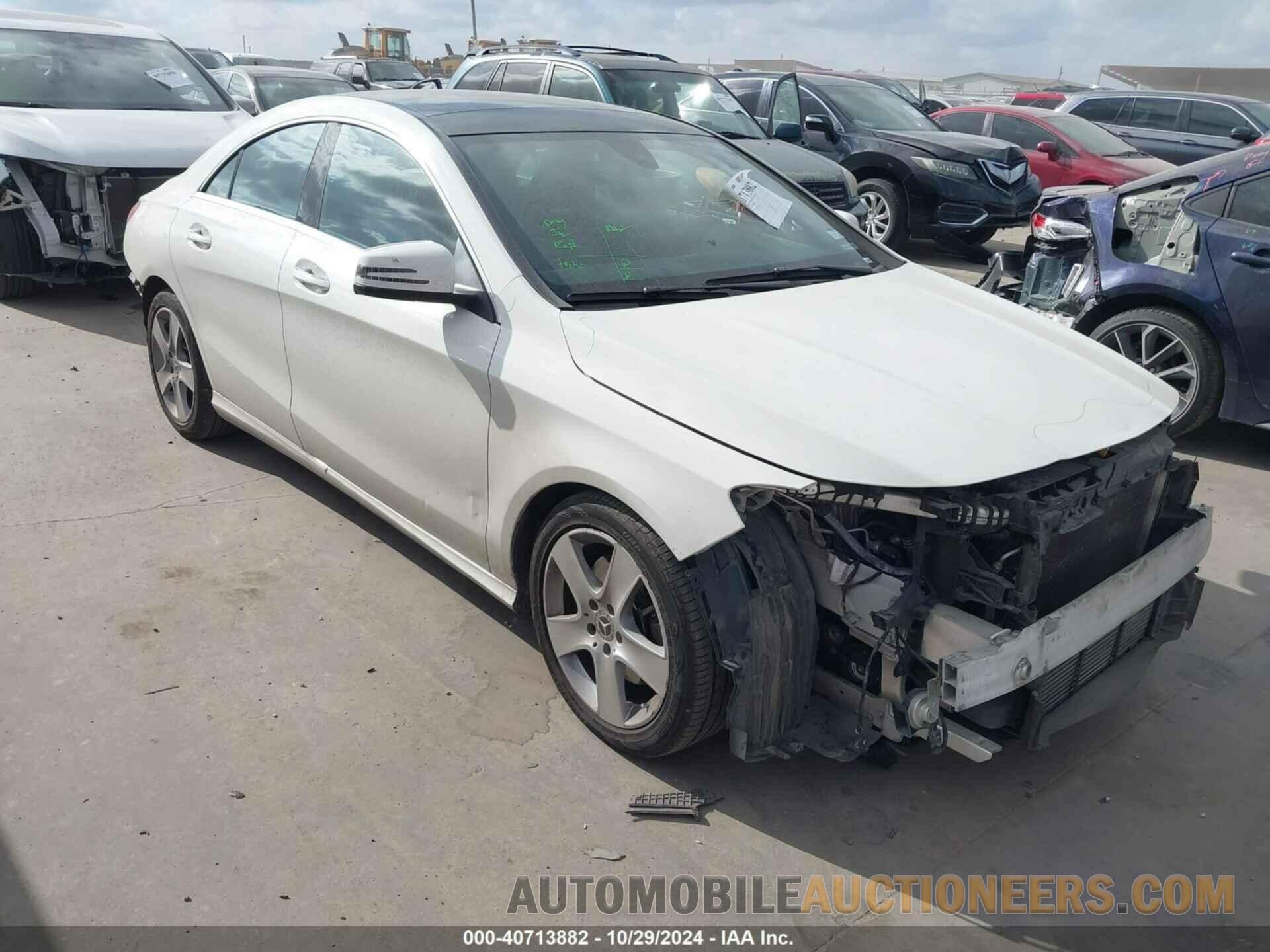 WDDSJ4EB9JN585386 MERCEDES-BENZ CLA 250 2018