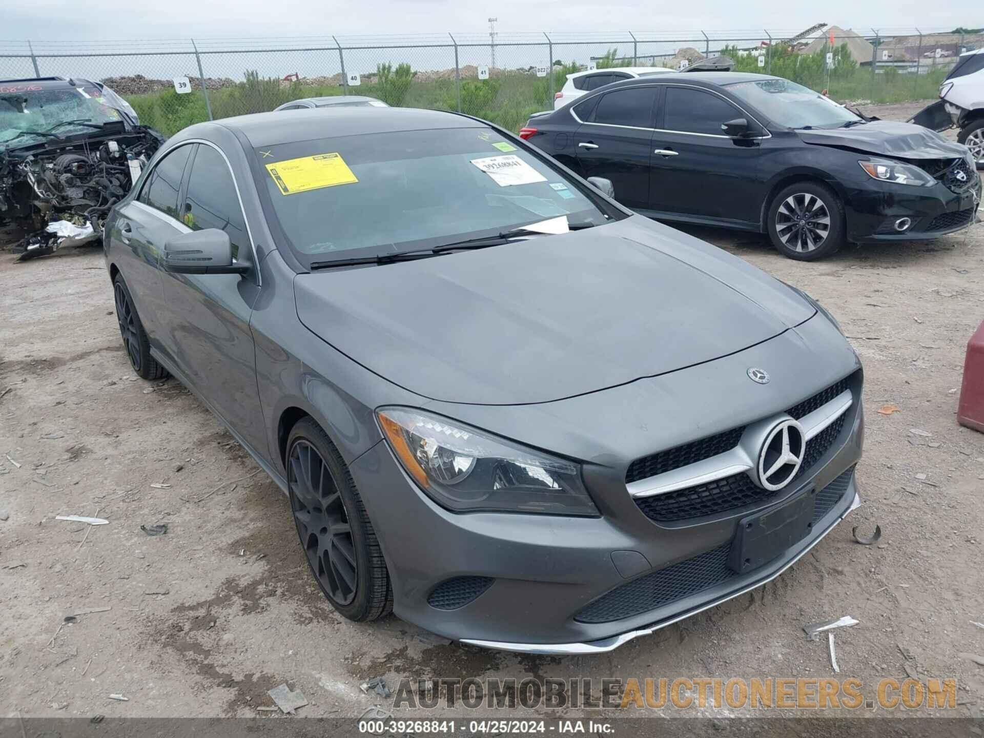 WDDSJ4EB9JN611212 MERCEDES-BENZ CLA 2018