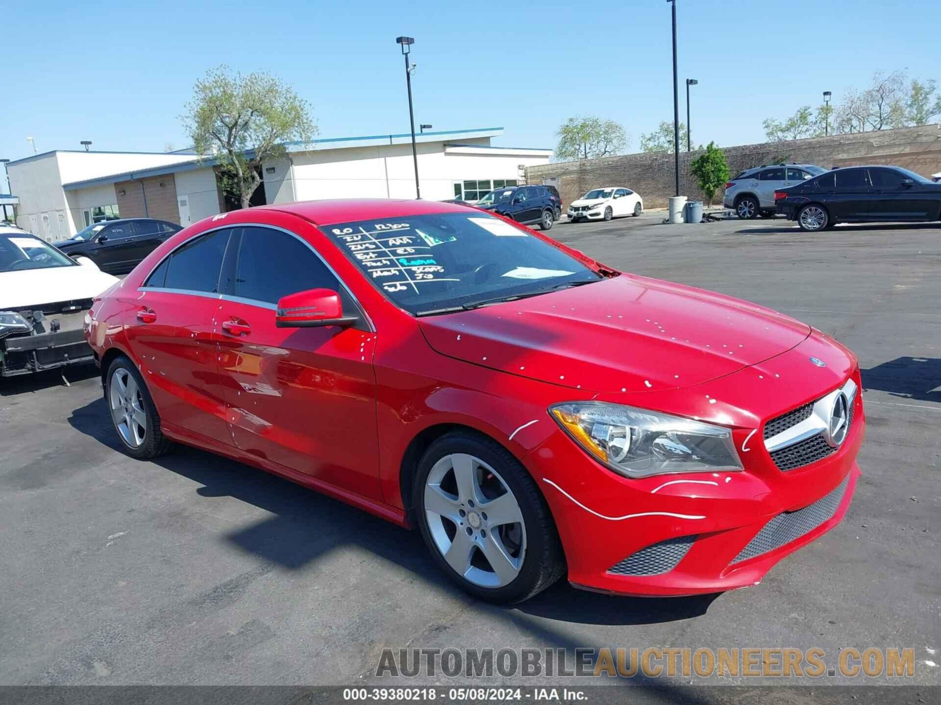 WDDSJ4EBXFN212073 MERCEDES-BENZ CLA 250 2015