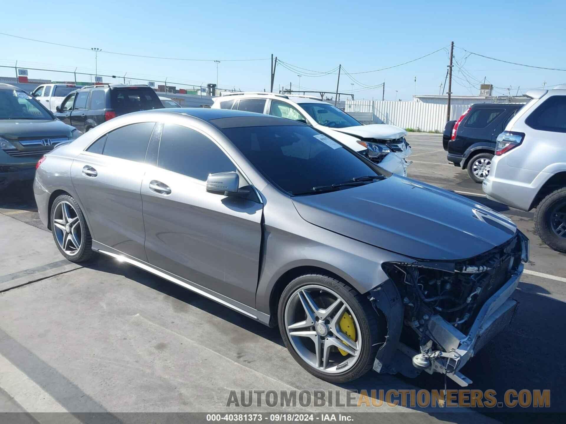 WDDSJ4EBXFN255568 MERCEDES-BENZ CLA 250 2015