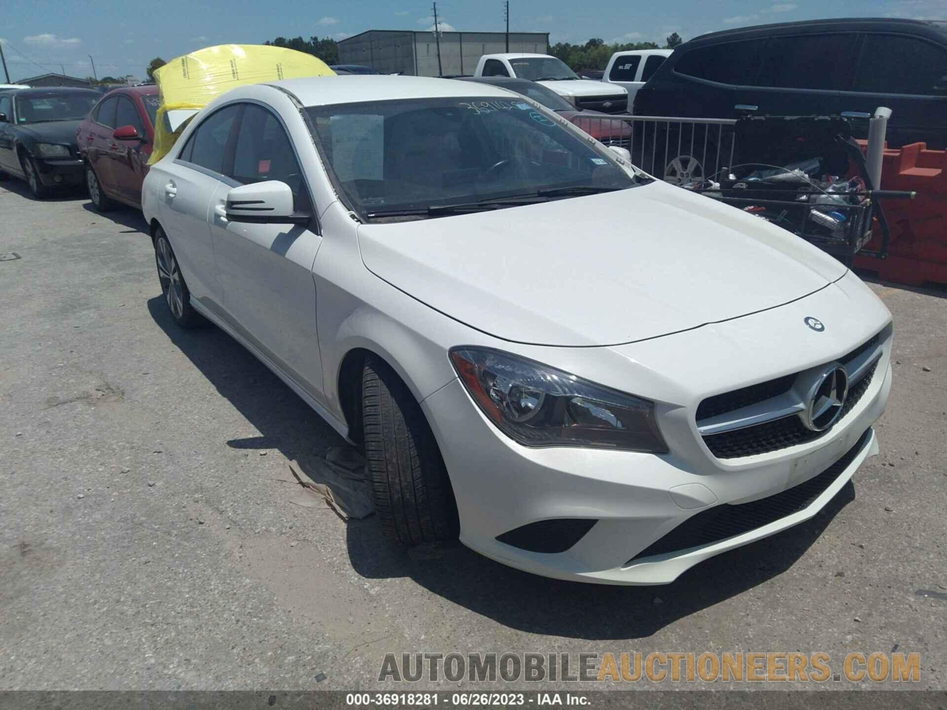 WDDSJ4EBXGN384671 MERCEDES-BENZ CLA 2016