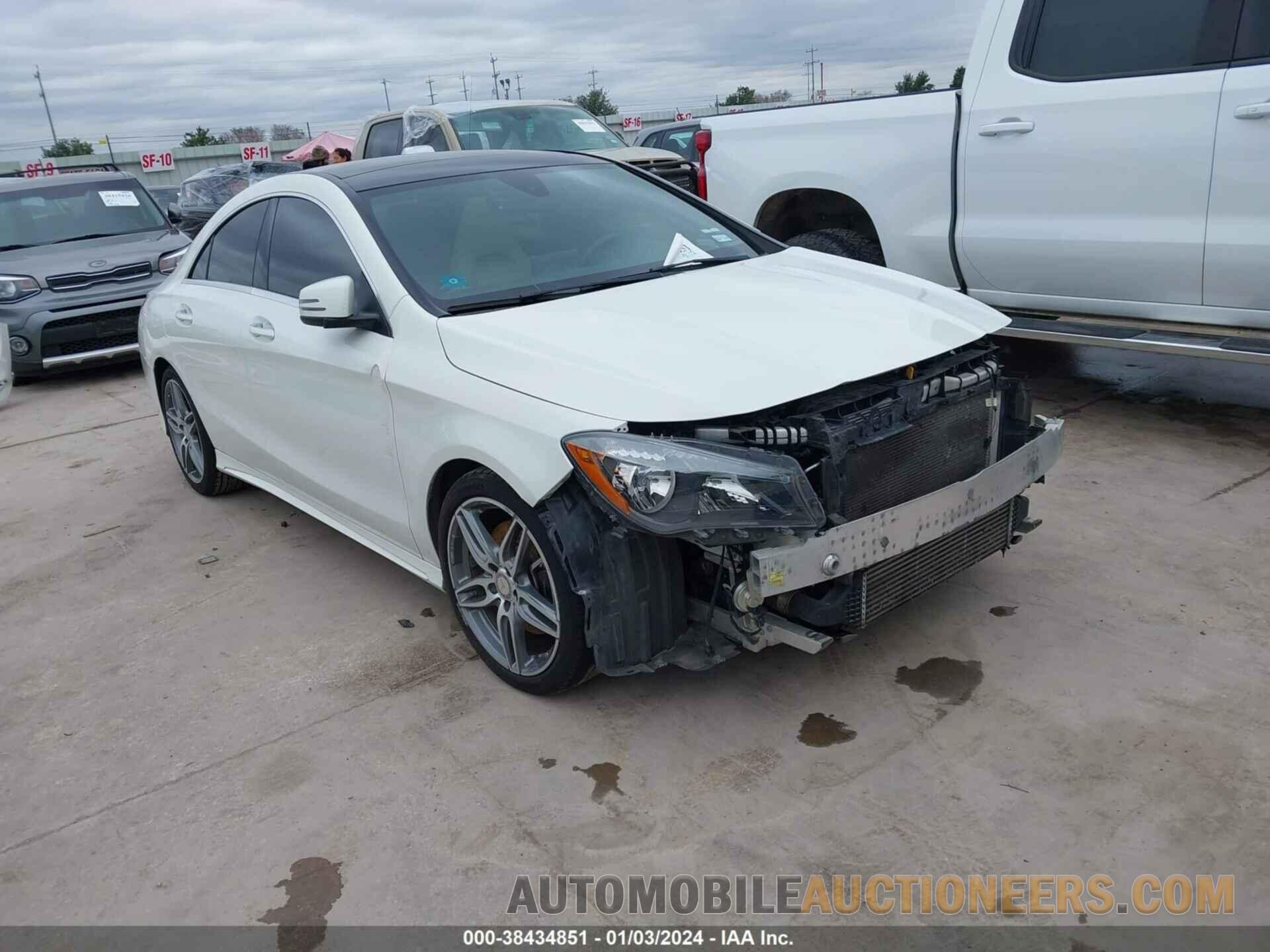 WDDSJ4EBXHN422675 MERCEDES-BENZ CLA 250 2017