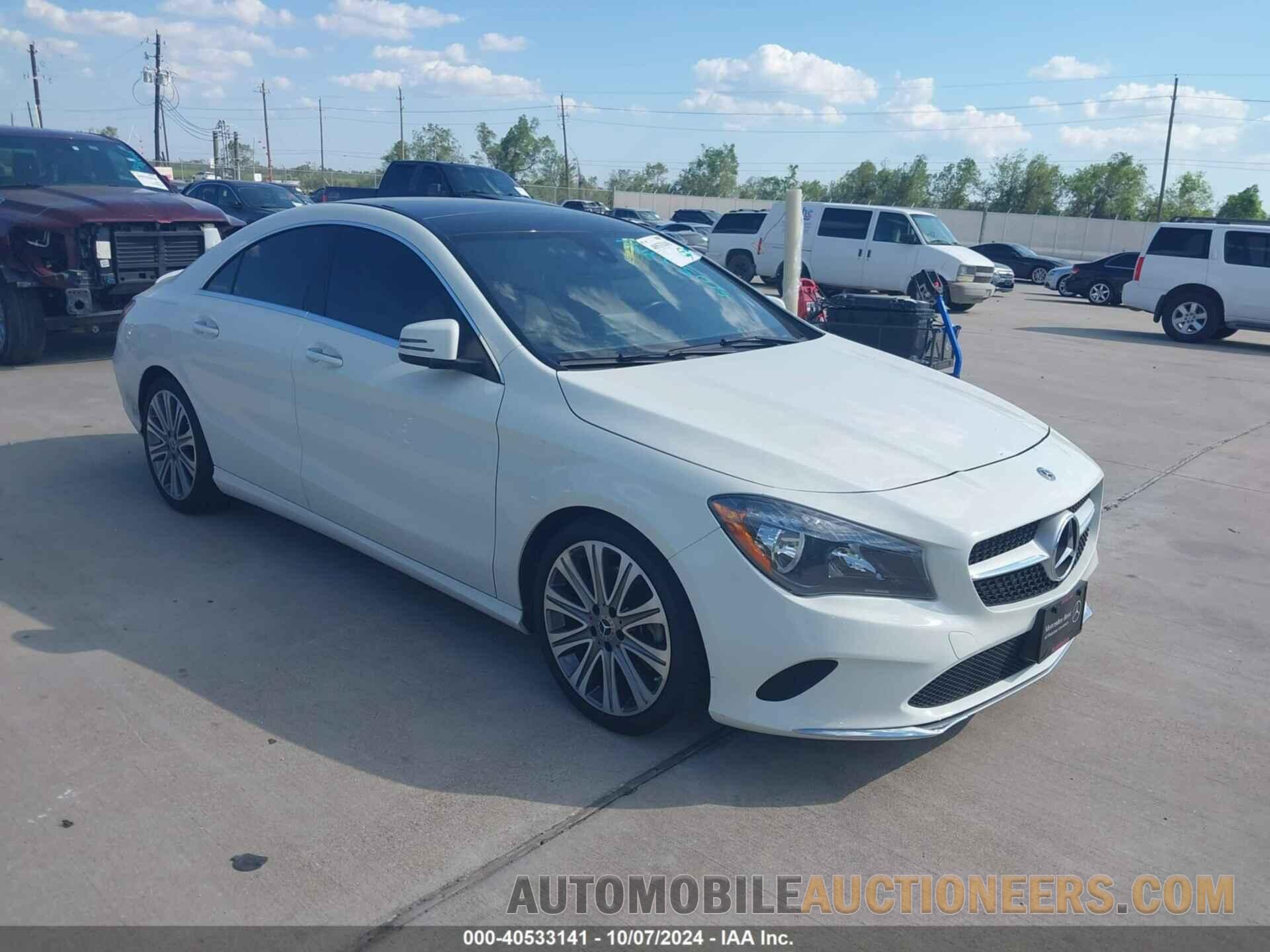 WDDSJ4EBXJN615883 MERCEDES-BENZ CLA 250 2018