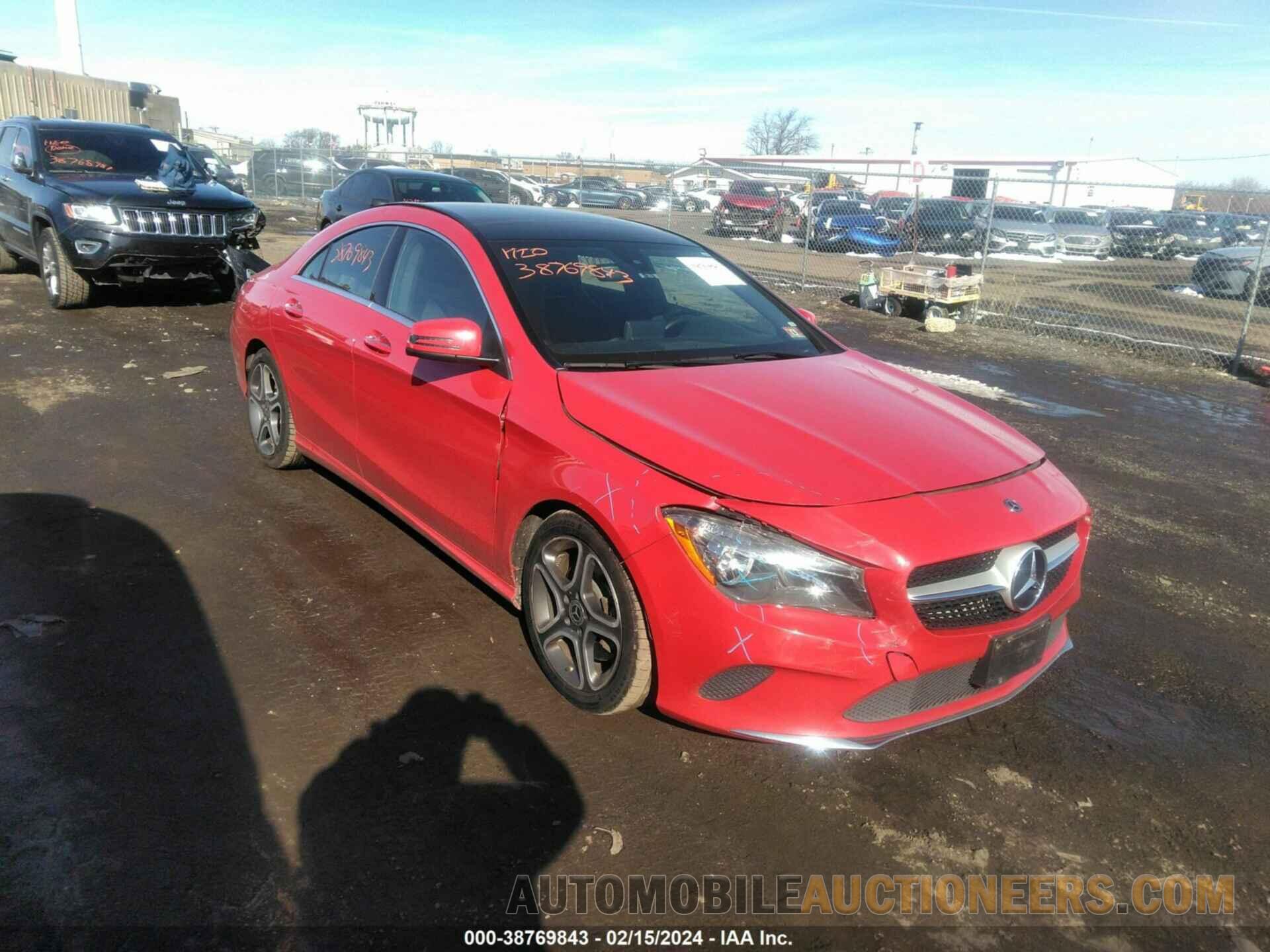 WDDSJ4GB0JN521850 MERCEDES-BENZ CLA 250 2018