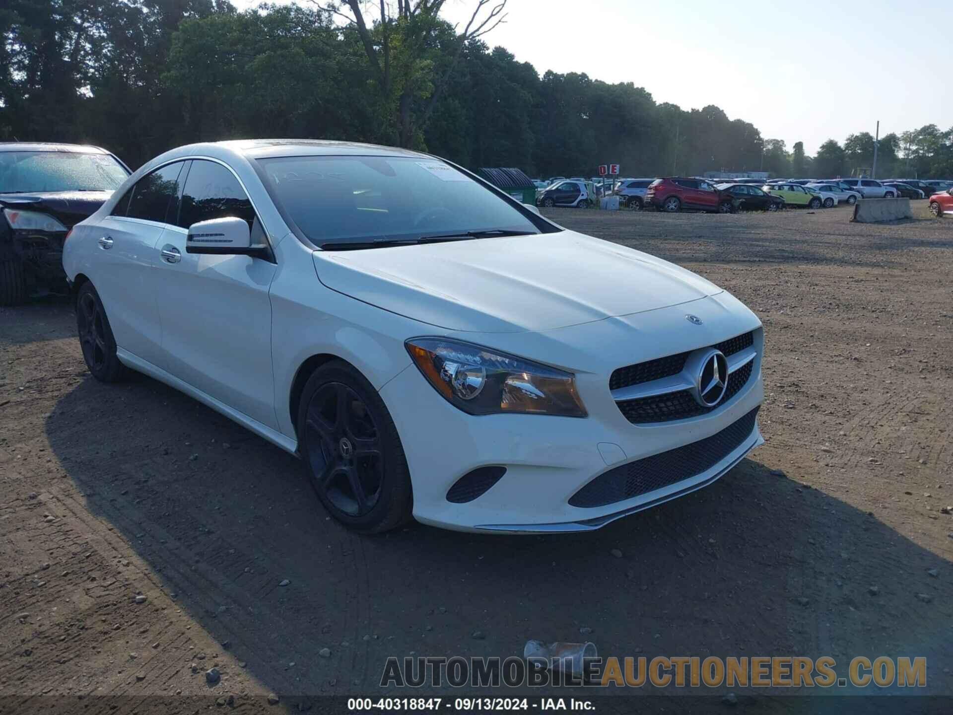 WDDSJ4GB1JN552511 MERCEDES-BENZ CLA 250 2018