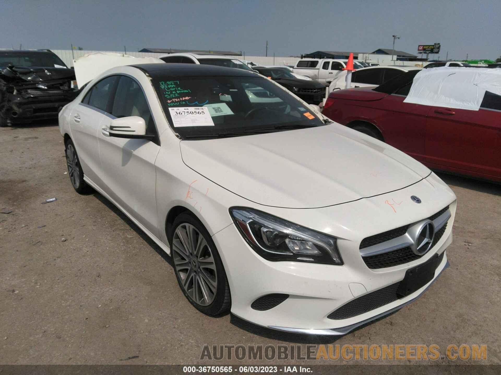 WDDSJ4GB2JN595190 MERCEDES-BENZ CLA 2018