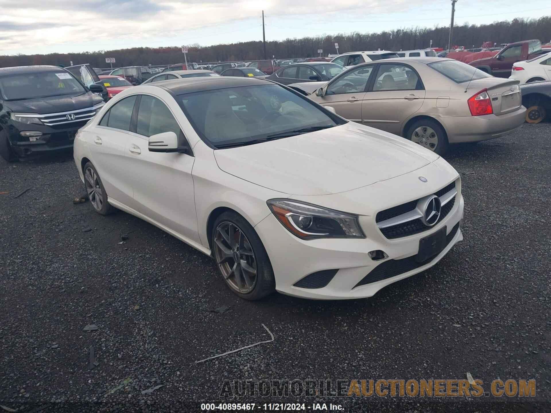 WDDSJ4GB3EN160037 MERCEDES-BENZ CLA 250 2014