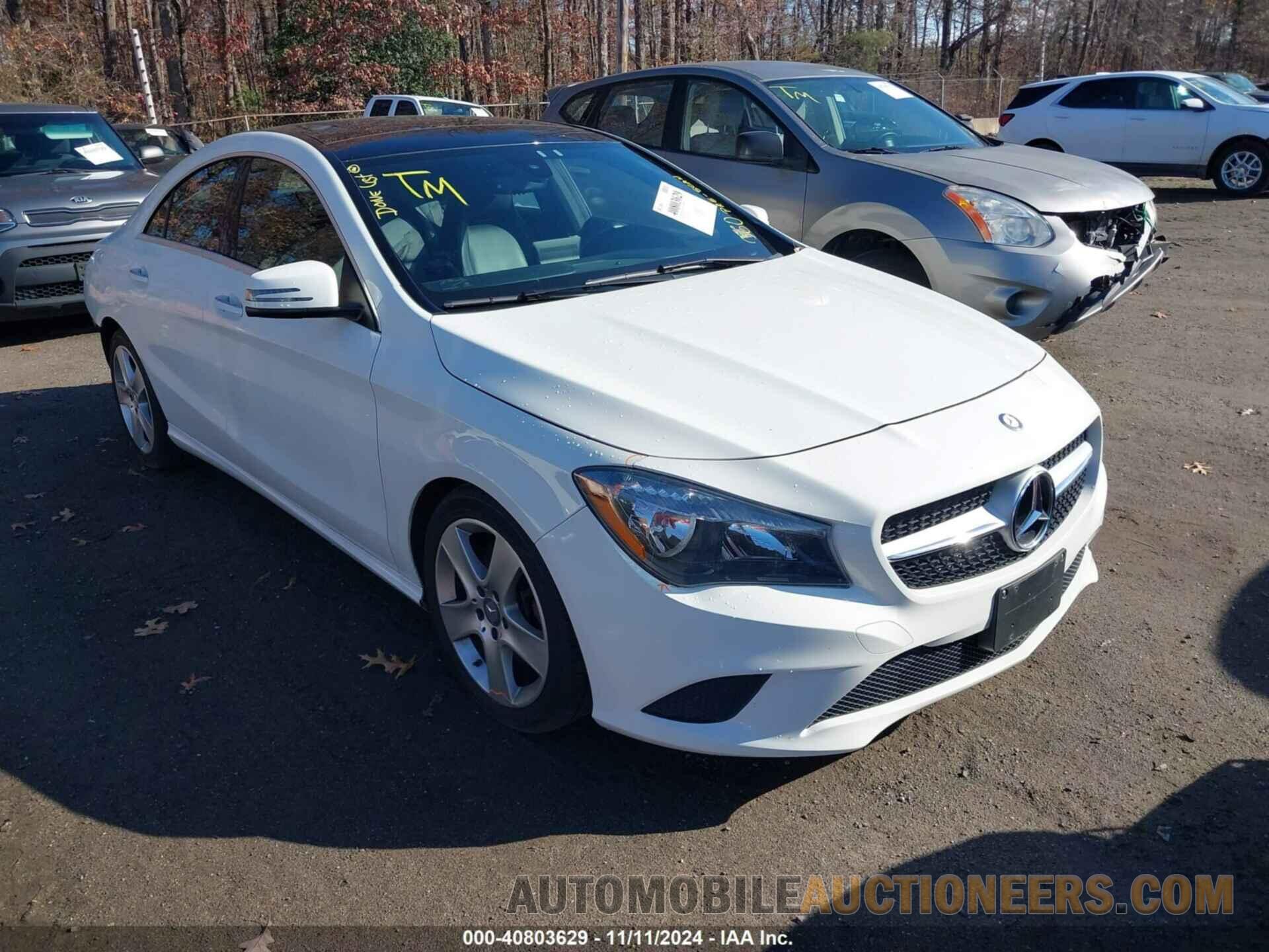 WDDSJ4GB3GN366199 MERCEDES-BENZ CLA 250 2016