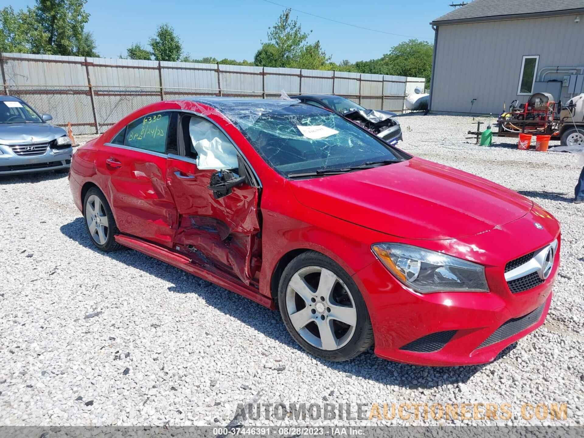 WDDSJ4GB3GN376330 MERCEDES-BENZ CLA 2016