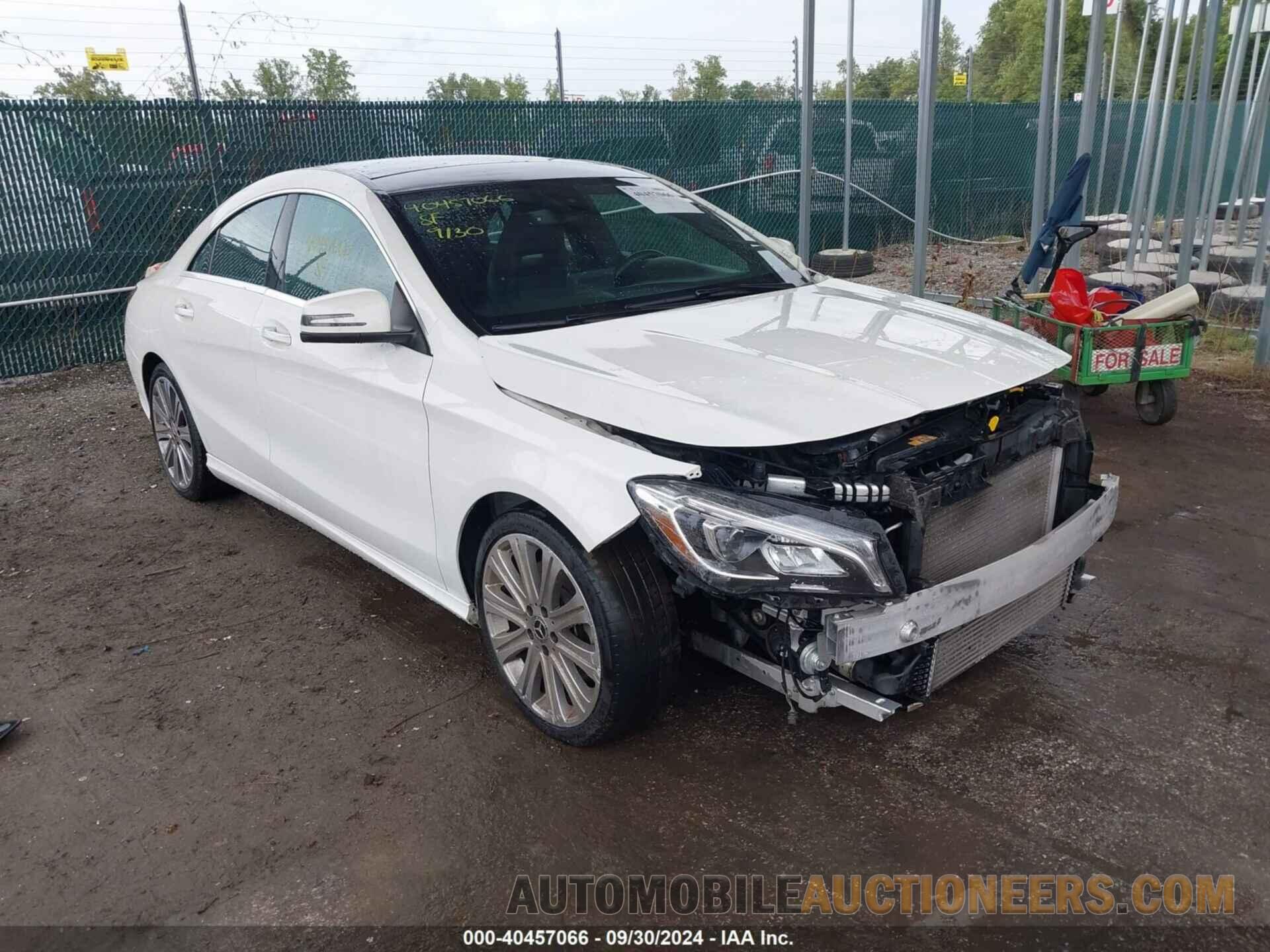 WDDSJ4GB3JN544927 MERCEDES-BENZ CLA 250 2018