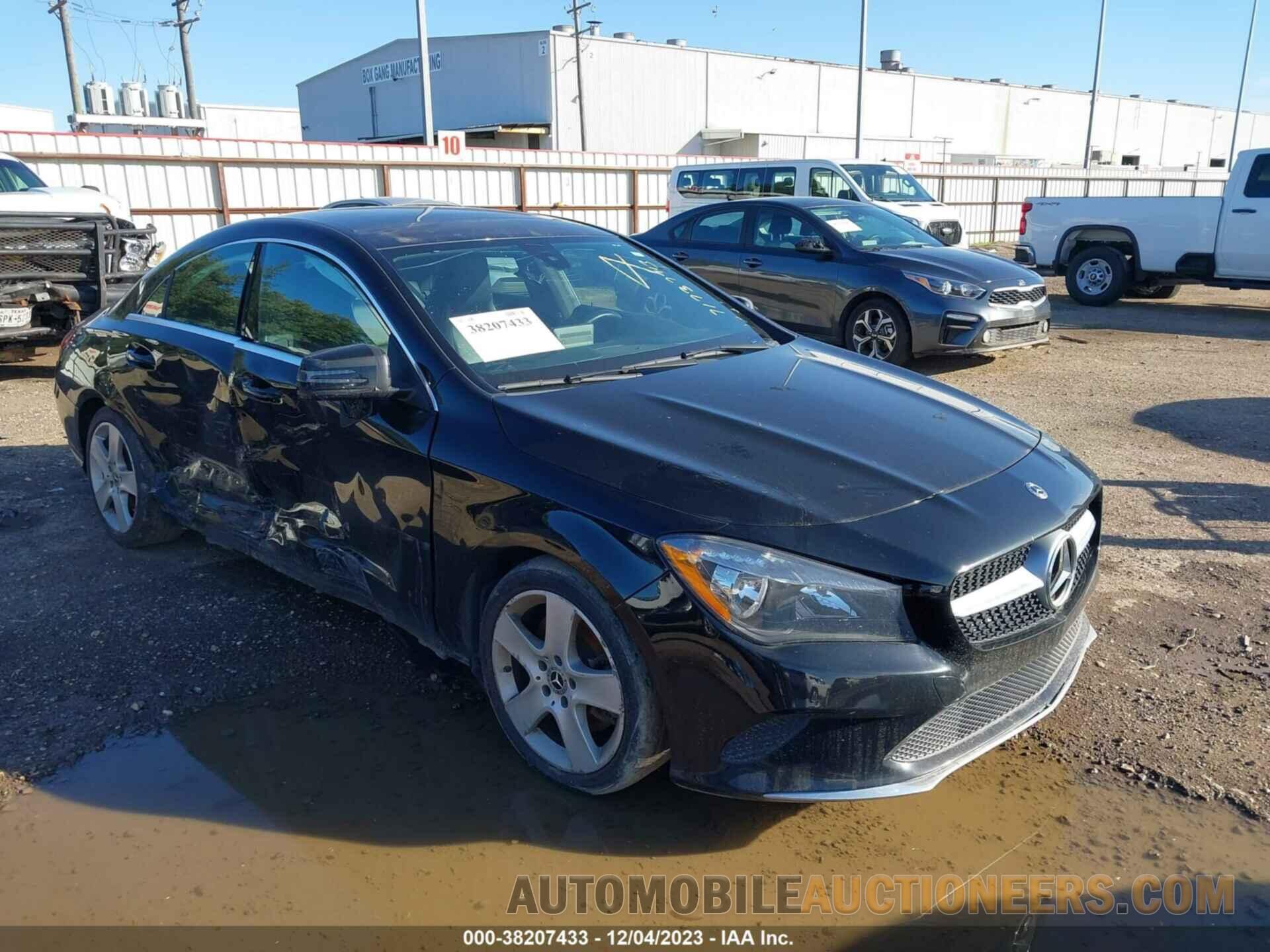 WDDSJ4GB3JN580889 MERCEDES-BENZ CLA 2018