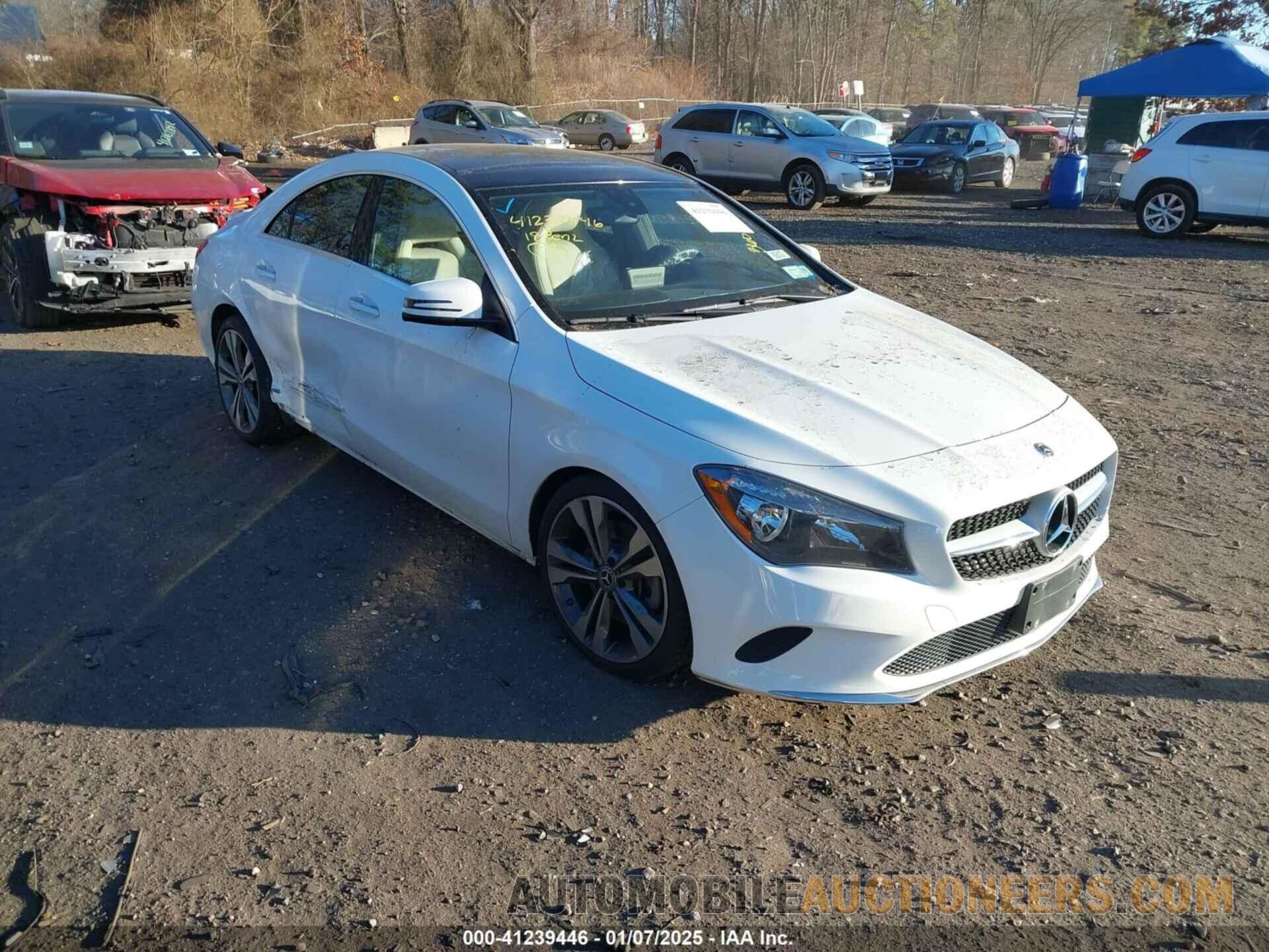 WDDSJ4GB3JN647443 MERCEDES-BENZ CLA 250 2018