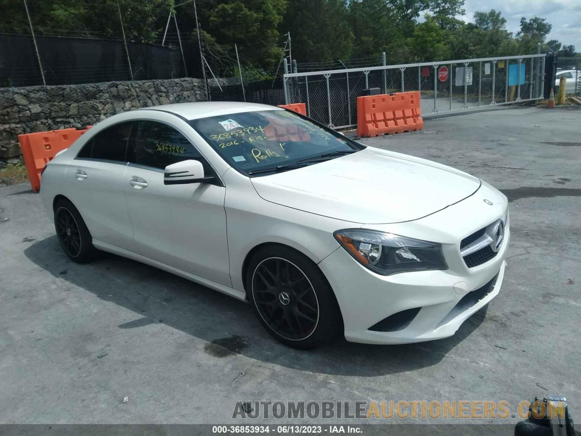 WDDSJ4GB4GN287950 MERCEDES-BENZ CLA 2016