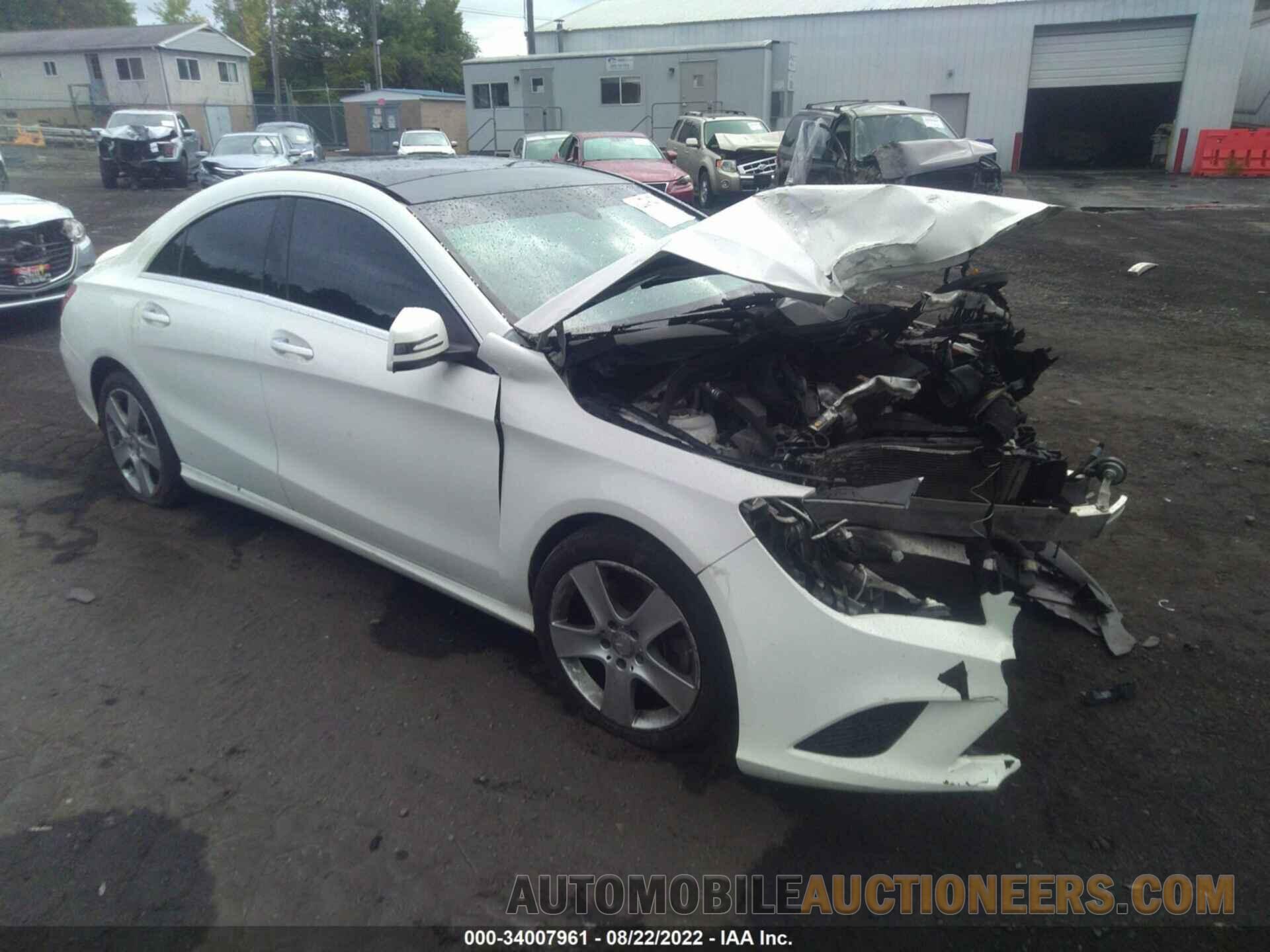 WDDSJ4GB4GN336029 MERCEDES-BENZ CLA 2016