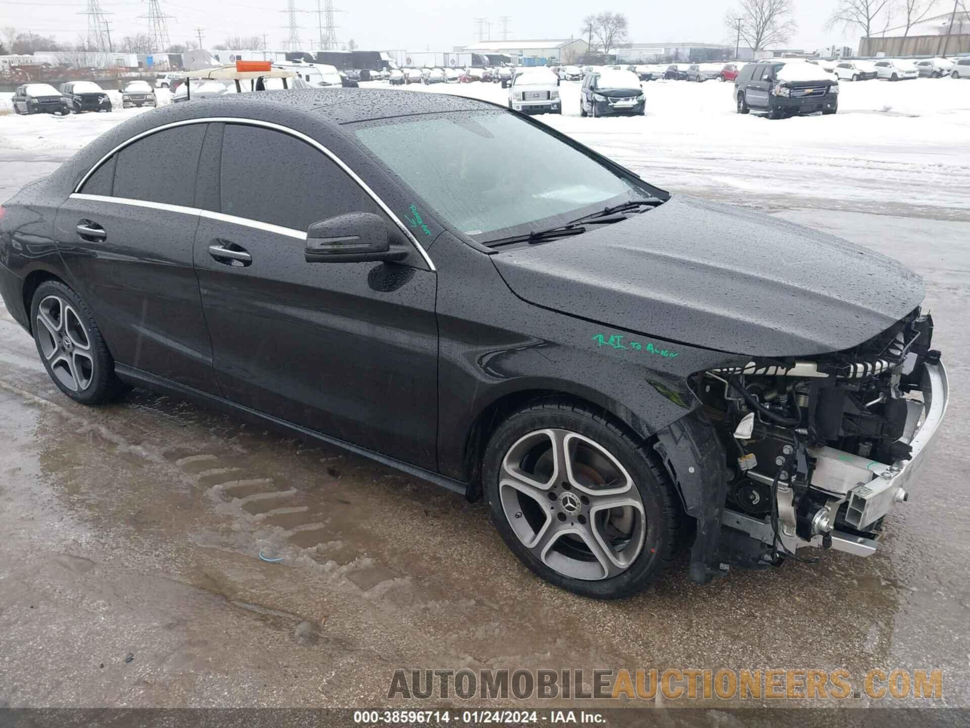 WDDSJ4GB4JN554981 MERCEDES-BENZ CLA 250 2018