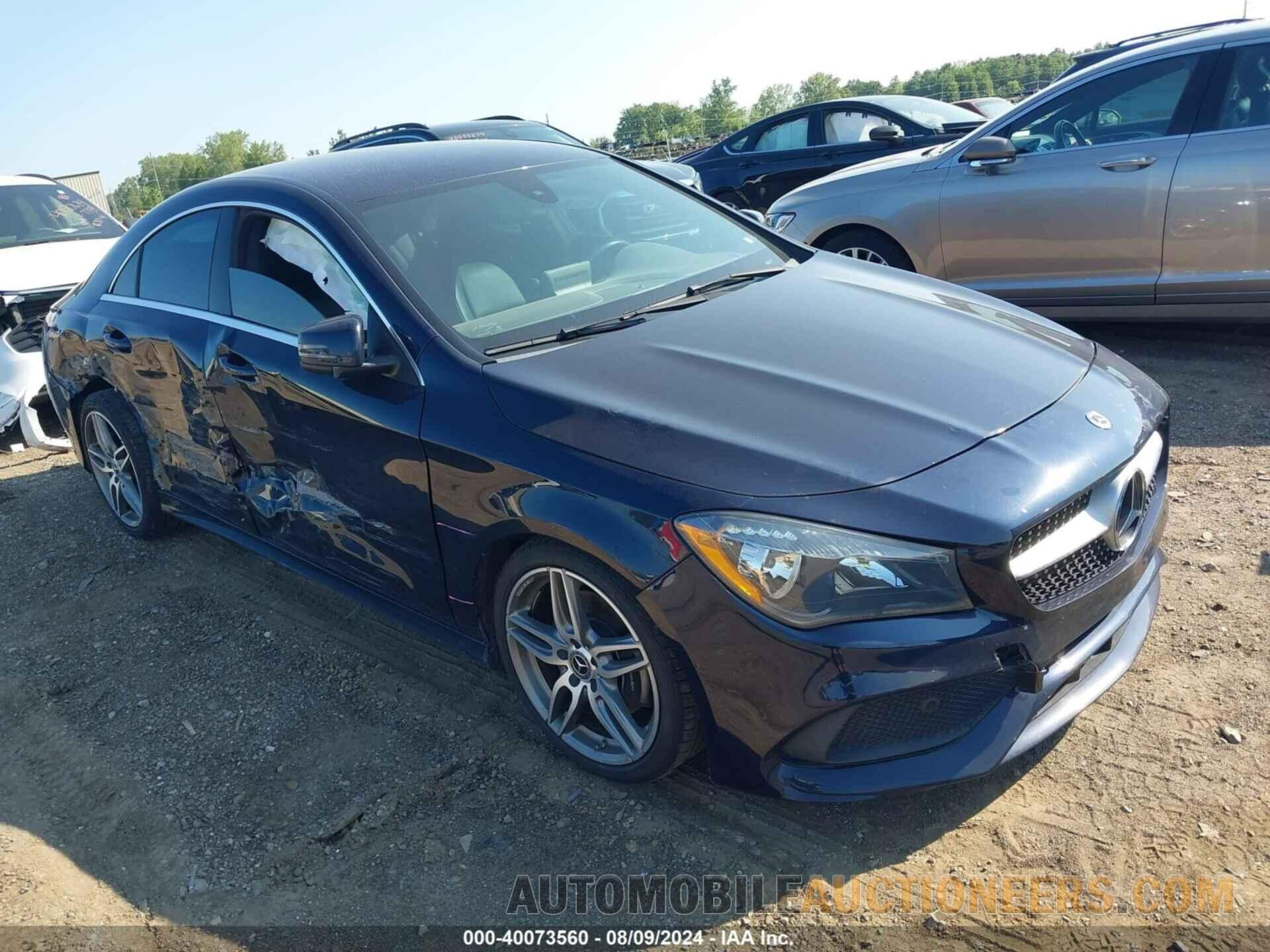 WDDSJ4GB4JN561963 MERCEDES-BENZ CLA 250 2018