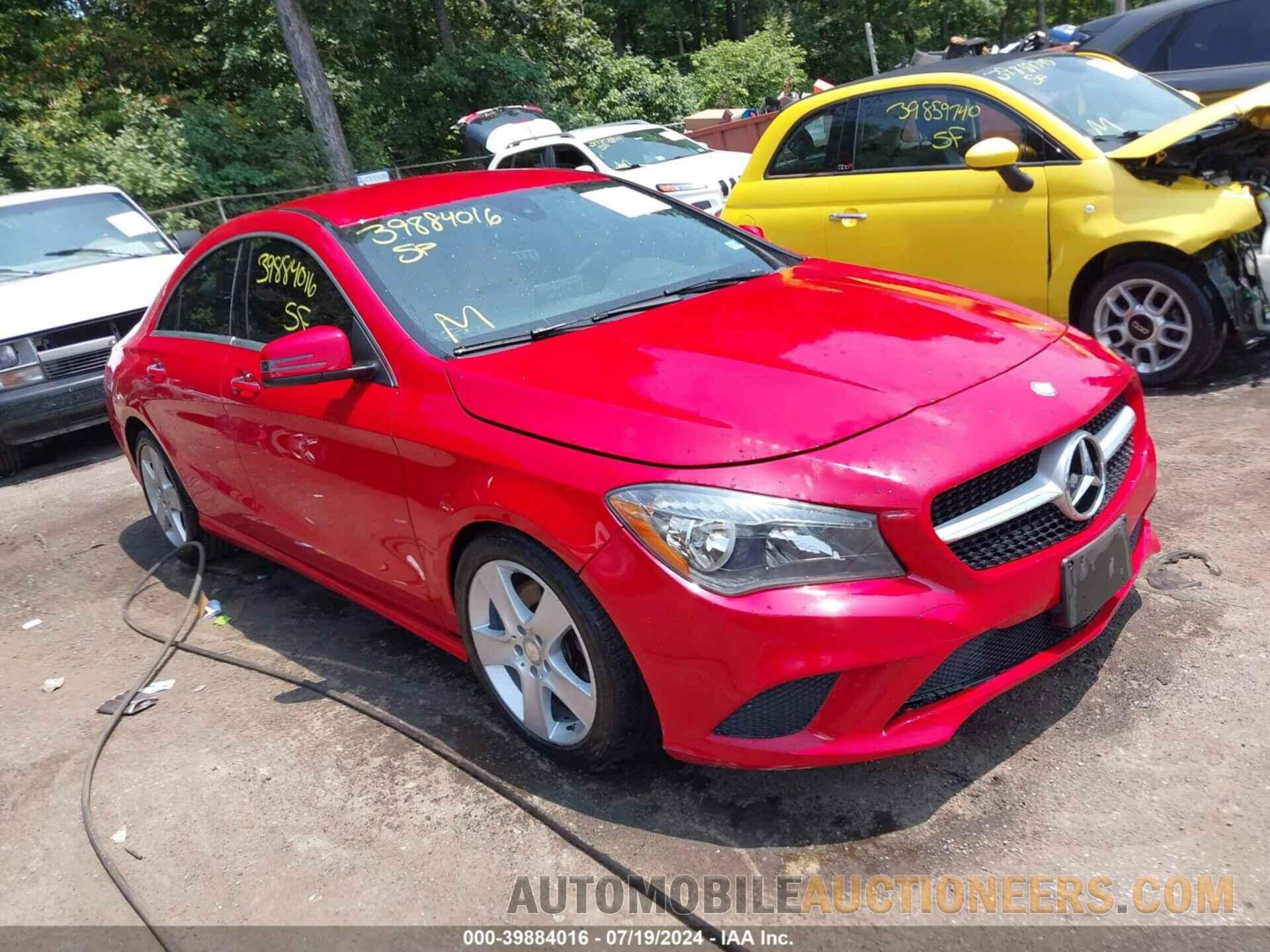 WDDSJ4GB5GN320146 MERCEDES-BENZ CLA 250 2016