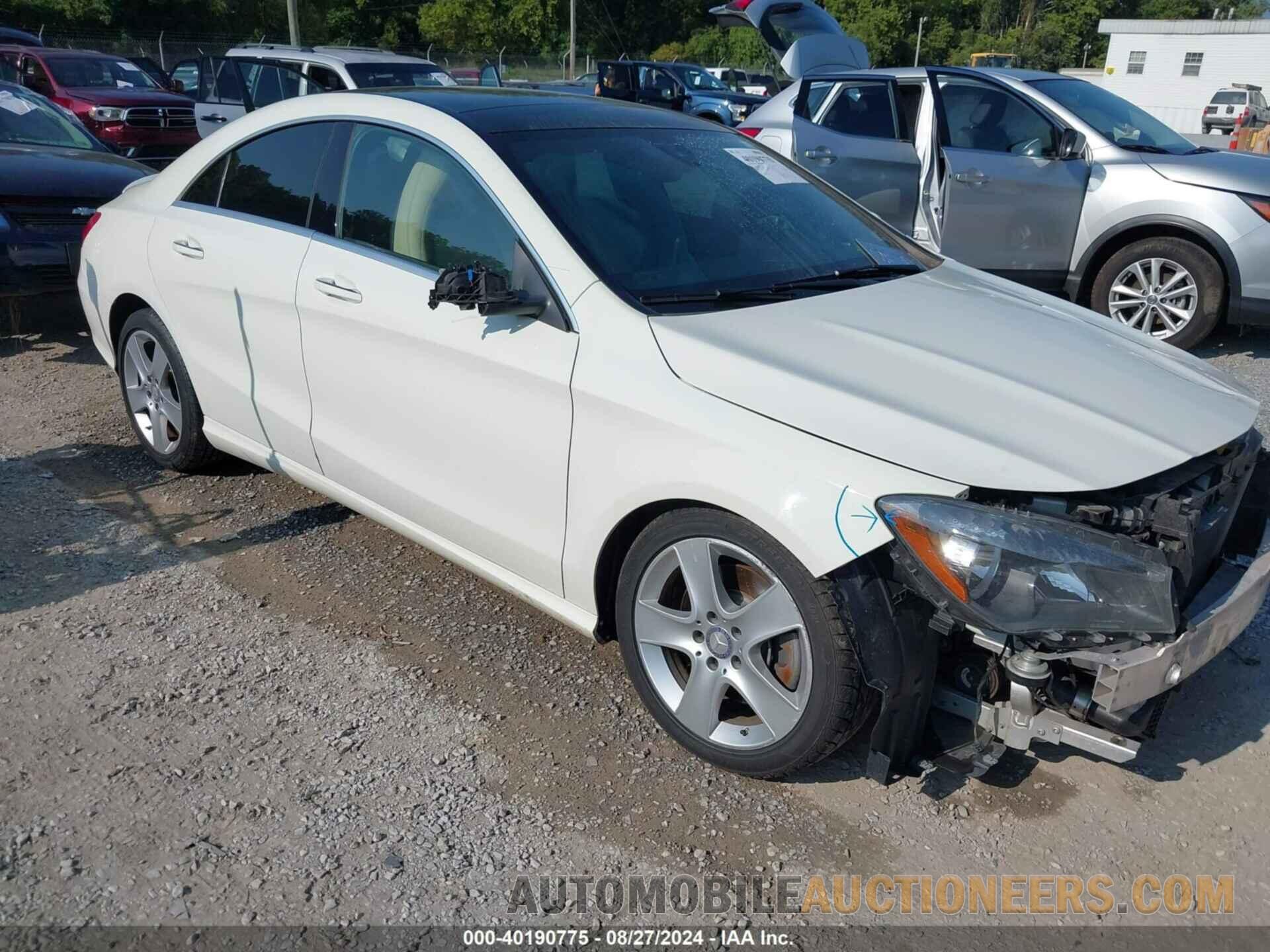 WDDSJ4GB5GN389290 MERCEDES-BENZ CLA 250 2016