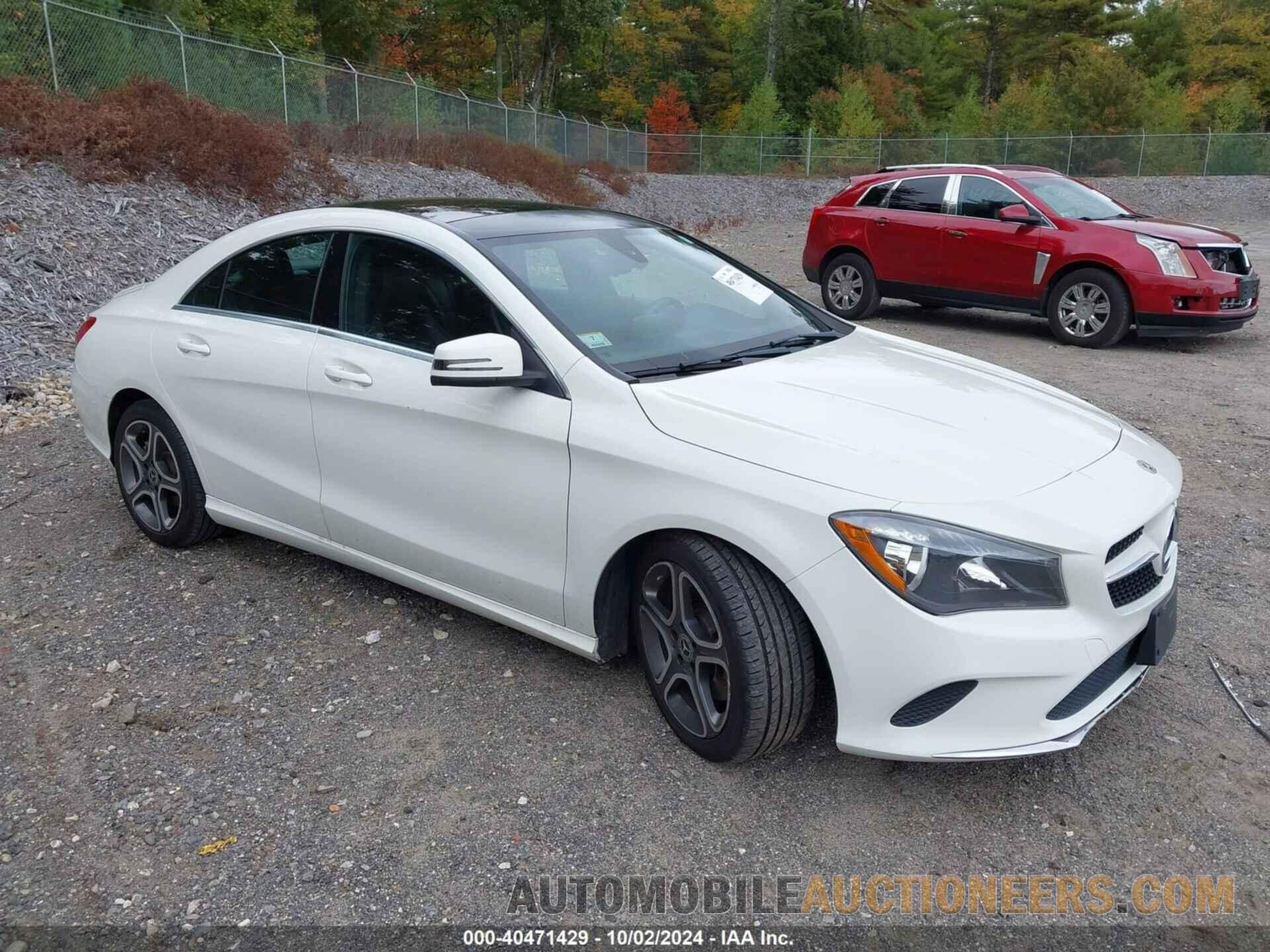 WDDSJ4GB5JN550728 MERCEDES-BENZ CLA 2018