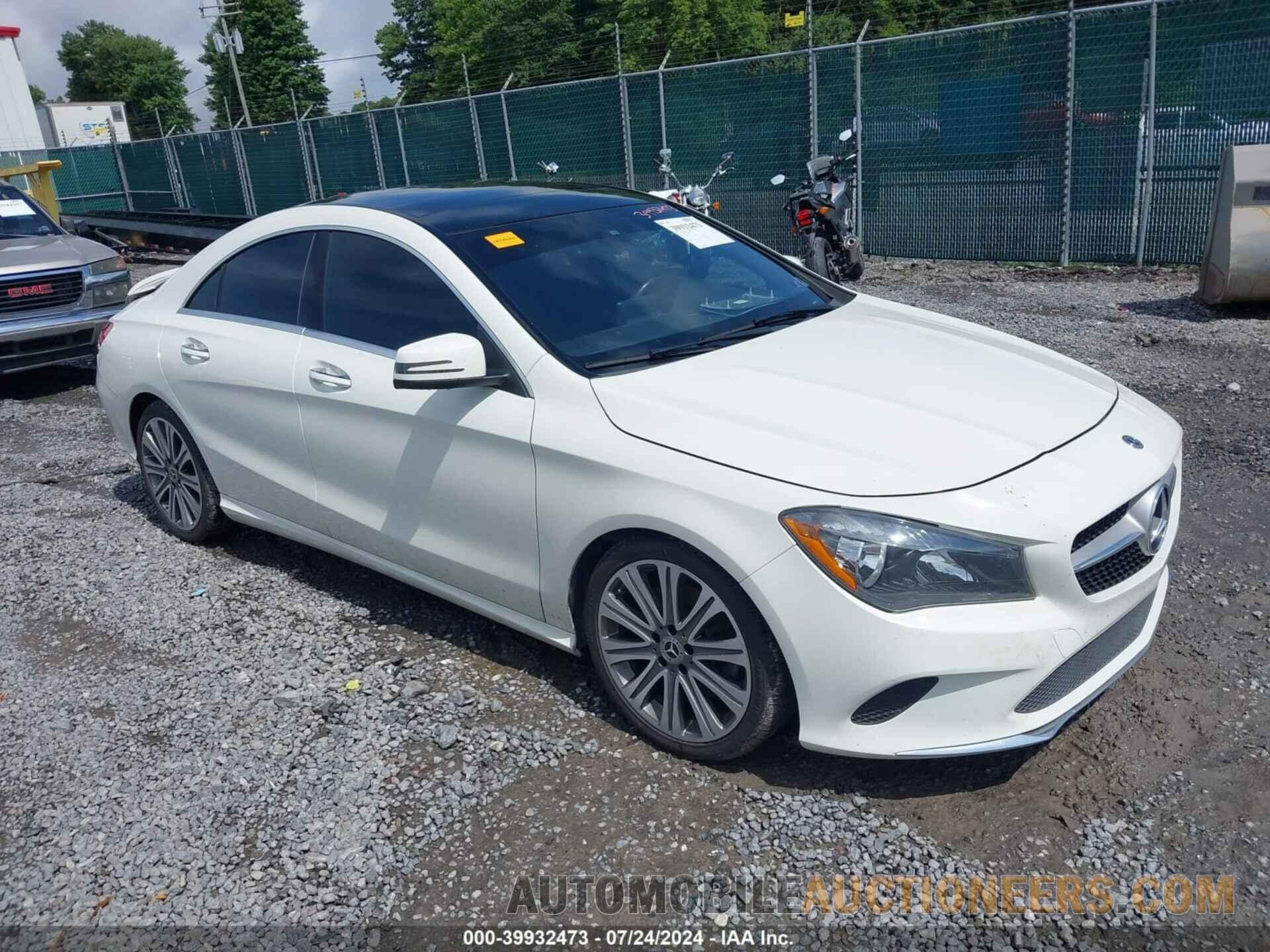 WDDSJ4GB5JN568808 MERCEDES-BENZ CLA 250 2018